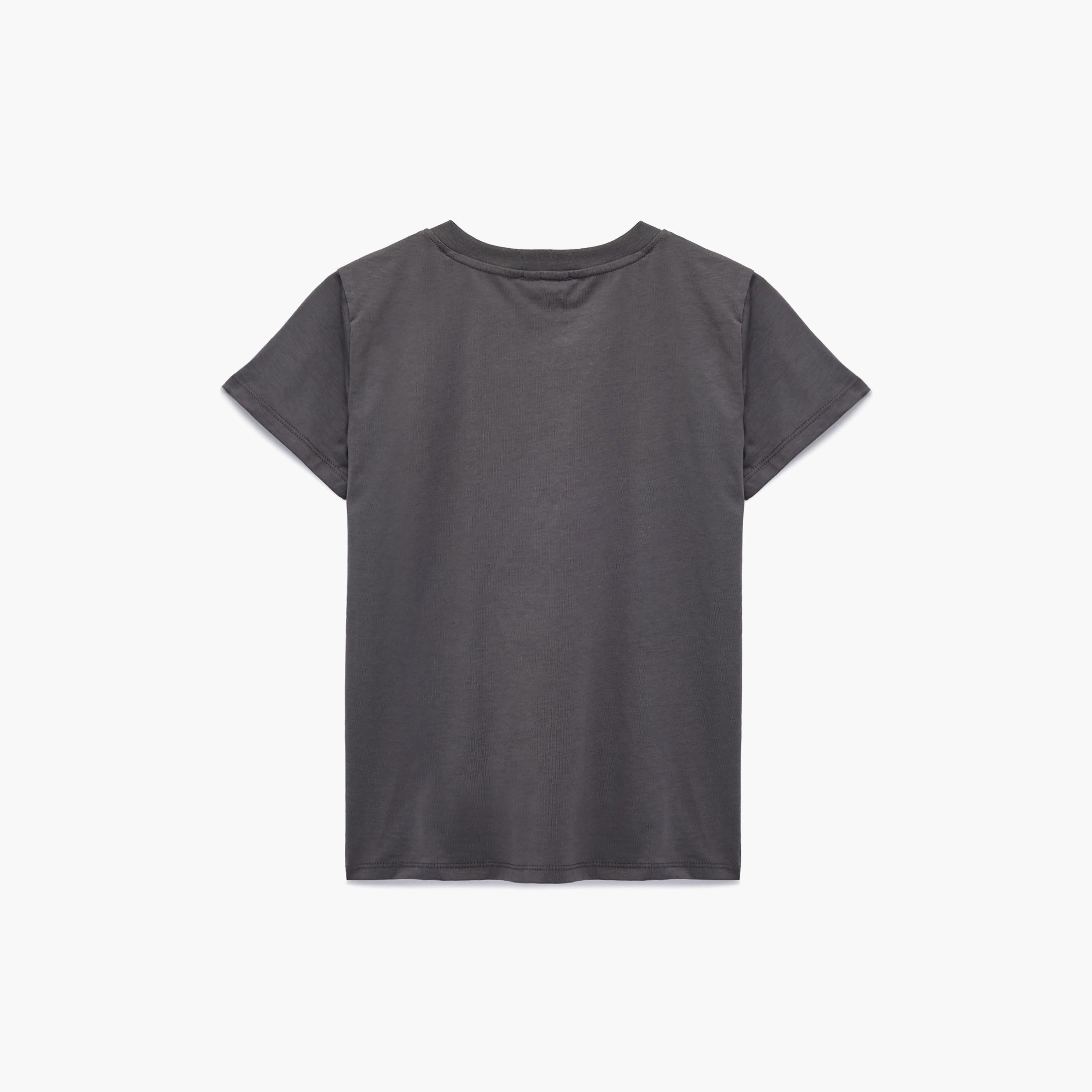 Koton Short Sleeves Printed T-Shirt-girls-clothing-tshirts-image-2