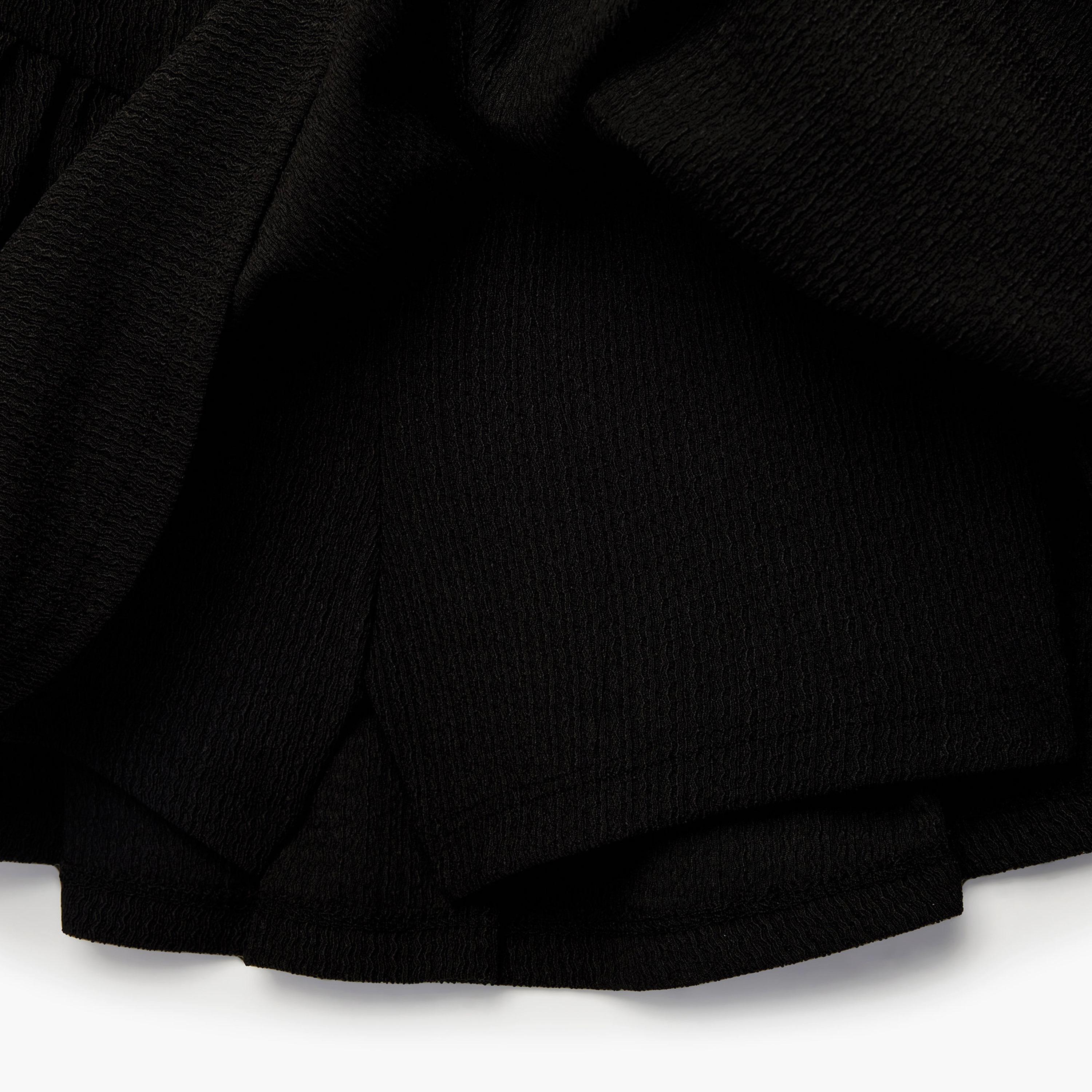 تنورة بكشكشة "رافلد" تحت الركبة من كوتون-girls-clothing-bottoms-skirts-image-3