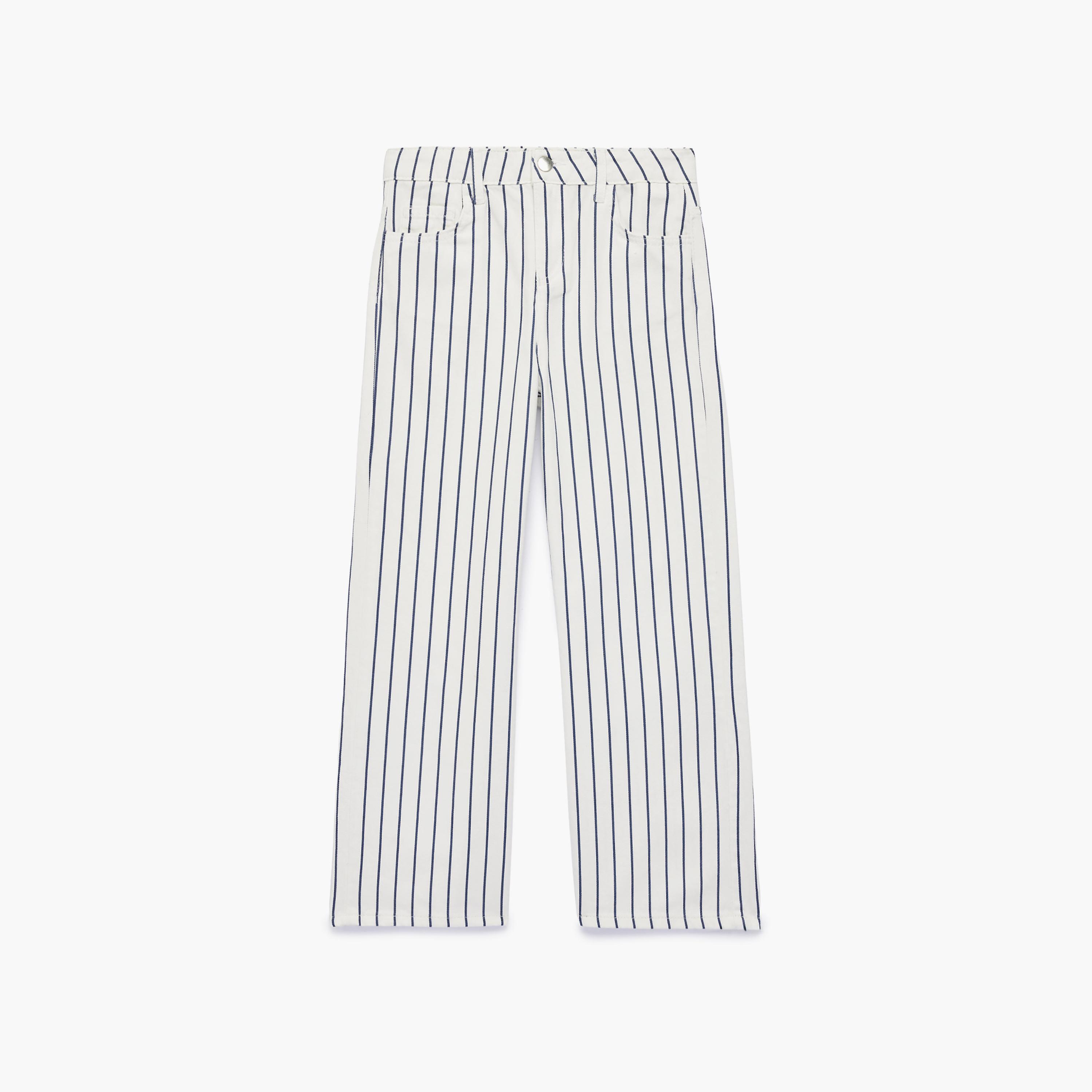 Koton Full Length Pocketed Stripe Wide Leg Leggings-girls-clothing-bottoms-jeansandjeggings-image-1