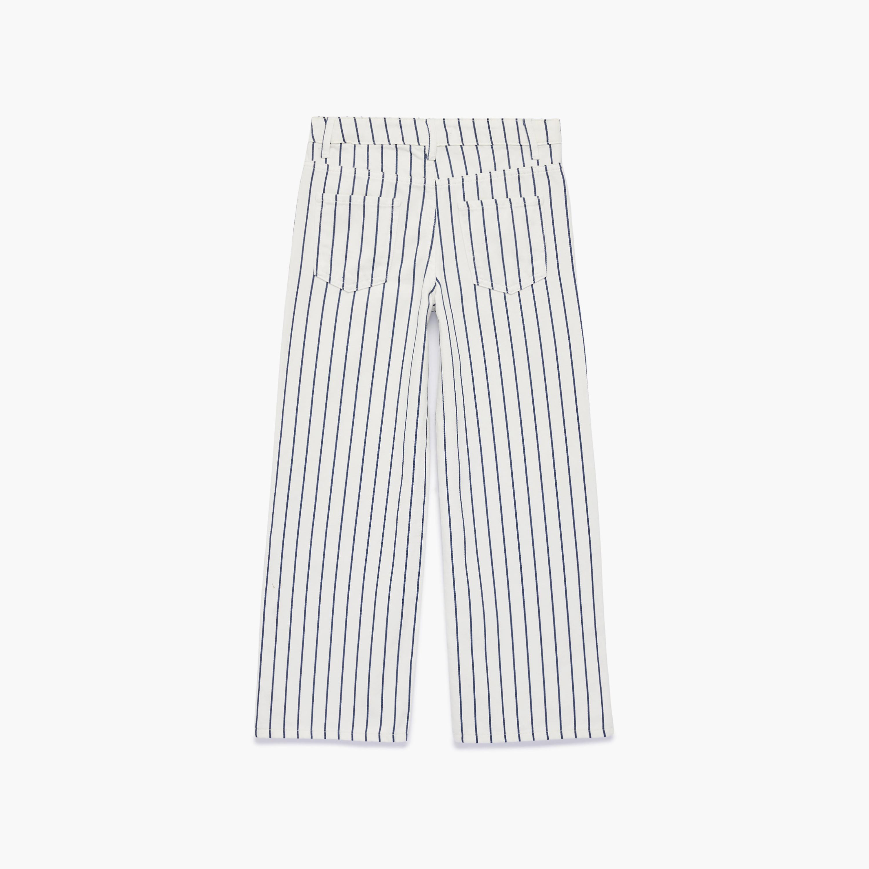 Koton Full Length Pocketed Stripe Wide Leg Leggings-girls-clothing-bottoms-jeansandjeggings-image-2