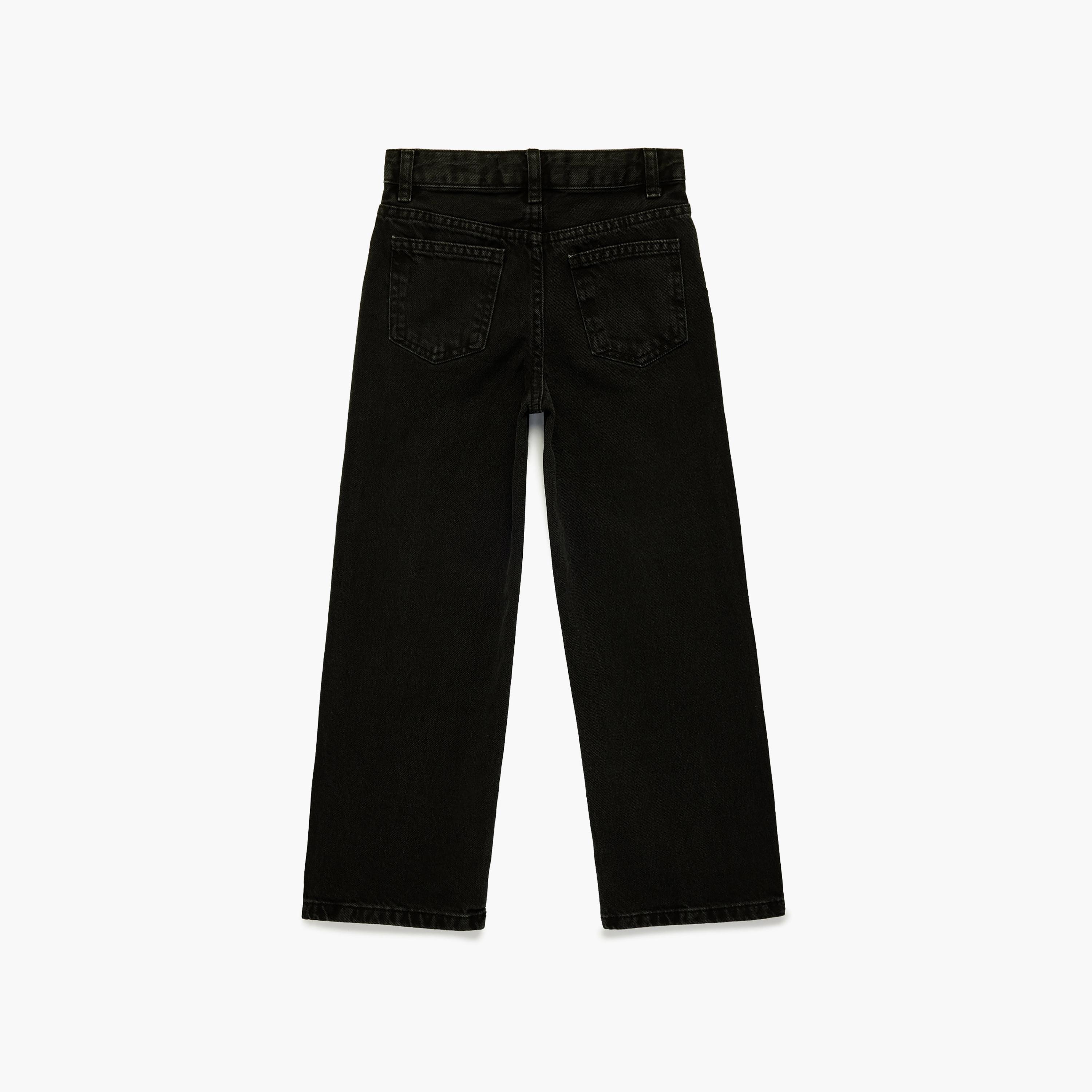 Koton Full Length Pocket Detailed Wide Leg Jeans-girls-clothing-bottoms-jeansandjeggings-image-2