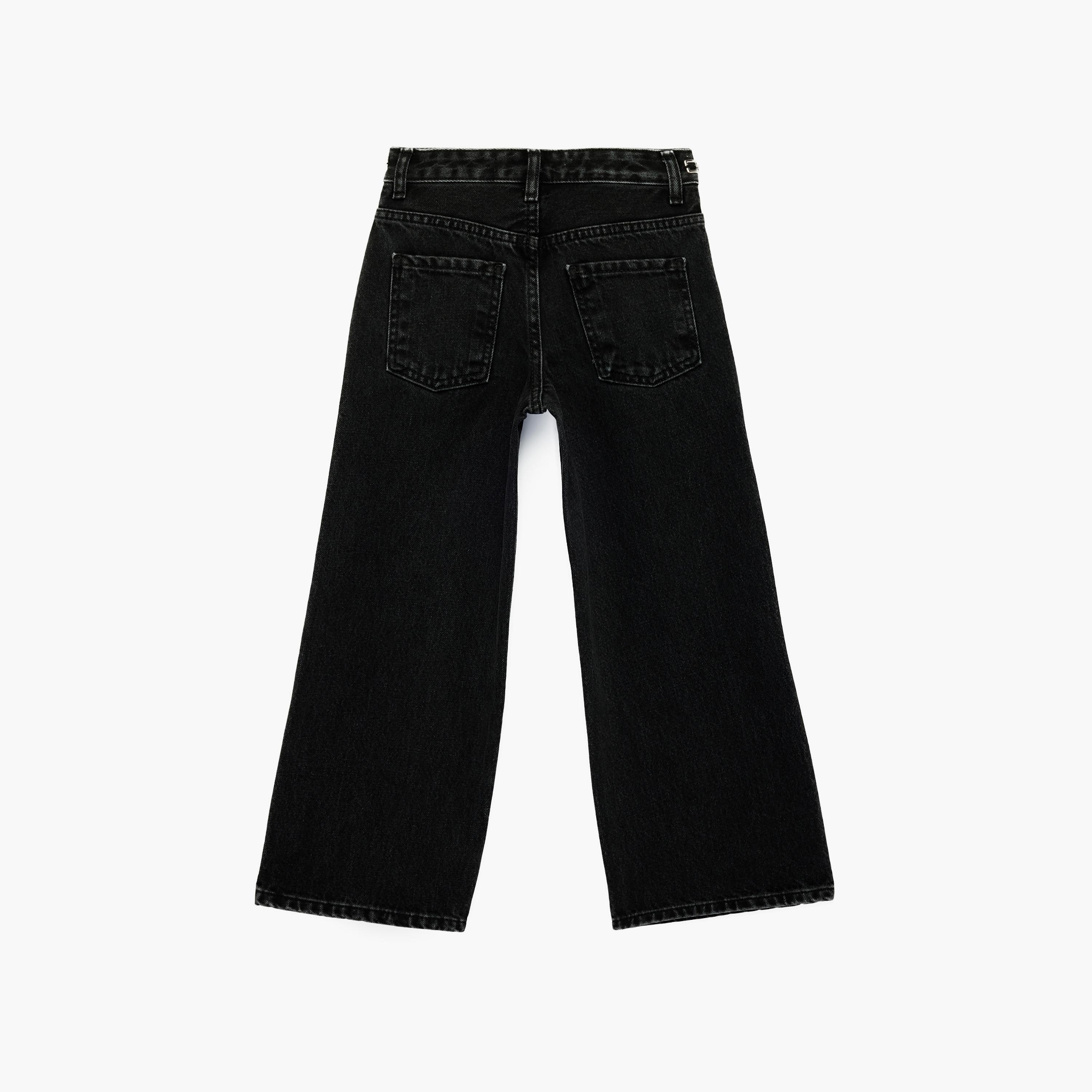Koton Full Length Accessory Detailed Wide Leg Jean-girls-clothing-bottoms-jeansandjeggings-image-2