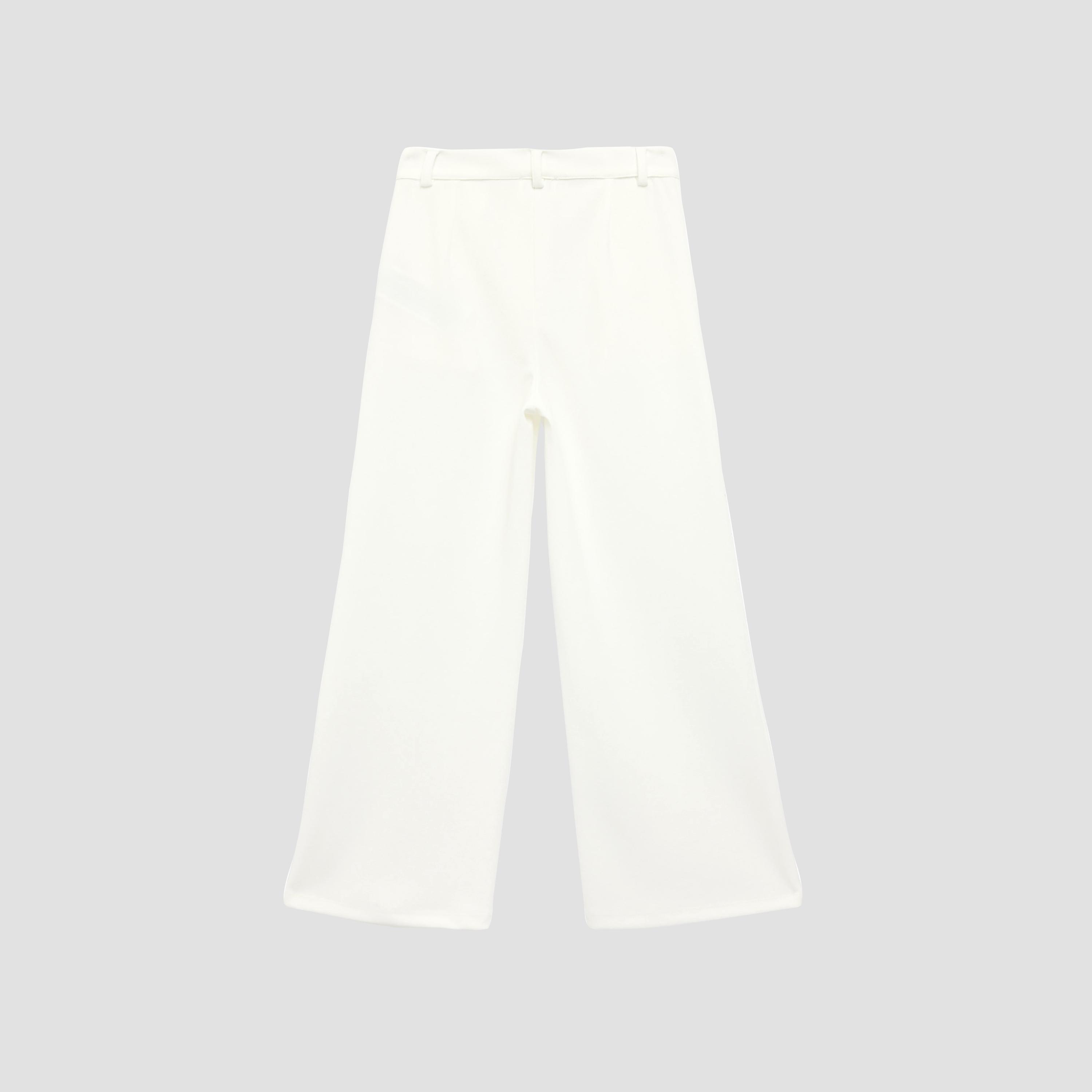 Koton Solid Buttoned Wide Leg Trousers-girls-clothing-bottoms-trousers-image-2