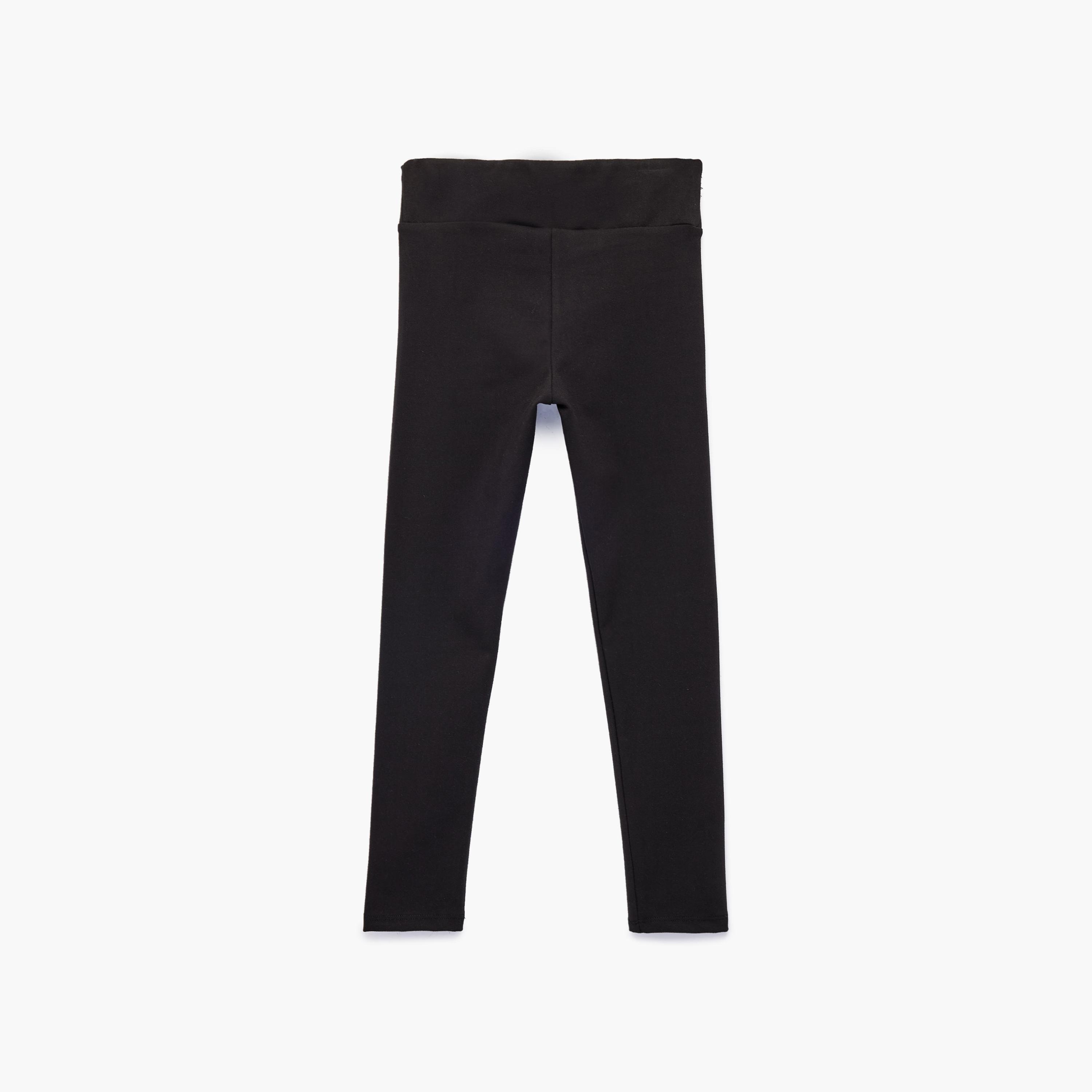 Koton Full Length Slim Fit Leggings-girls-clothing-bottoms-leggings-image-2