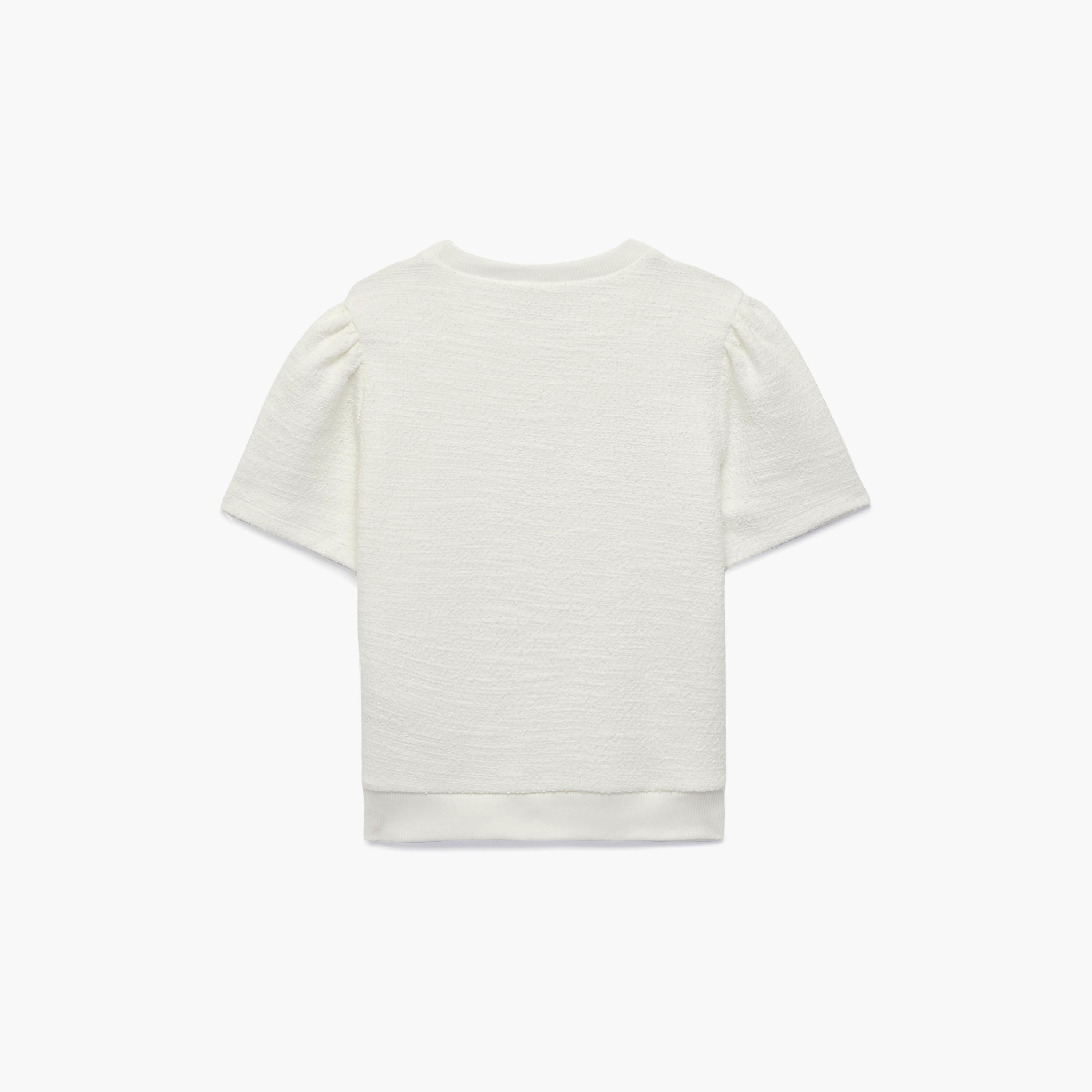 Koton Solid Short Sleeves Crew Neck Top-girls-clothing-blousesandshirts-image-2