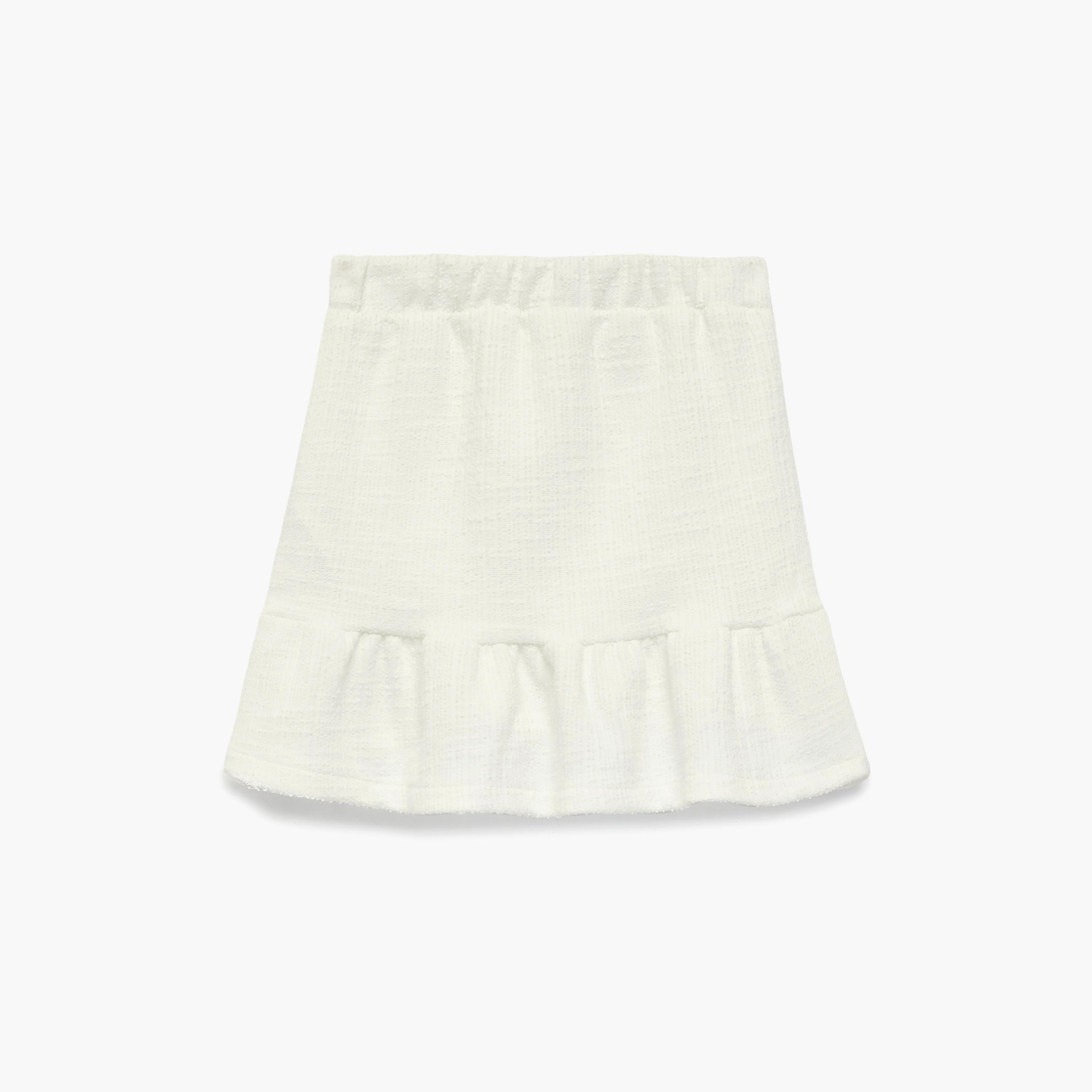 Koton Elastic Waist Relax Fit Pleated Skirt-girls-clothing-bottoms-skirts-image-2
