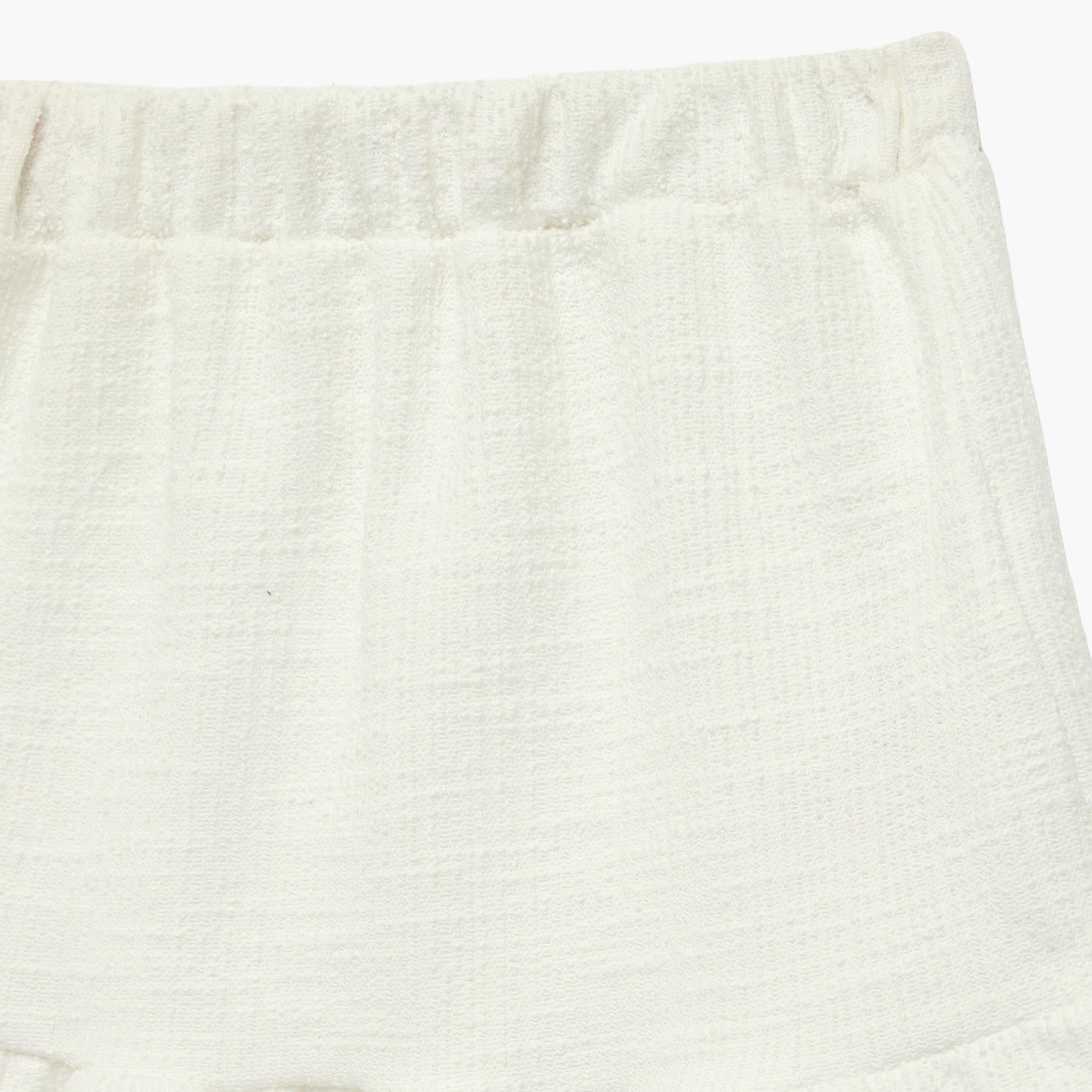 Koton Elastic Waist Relax Fit Pleated Skirt-girls-clothing-bottoms-skirts-image-3