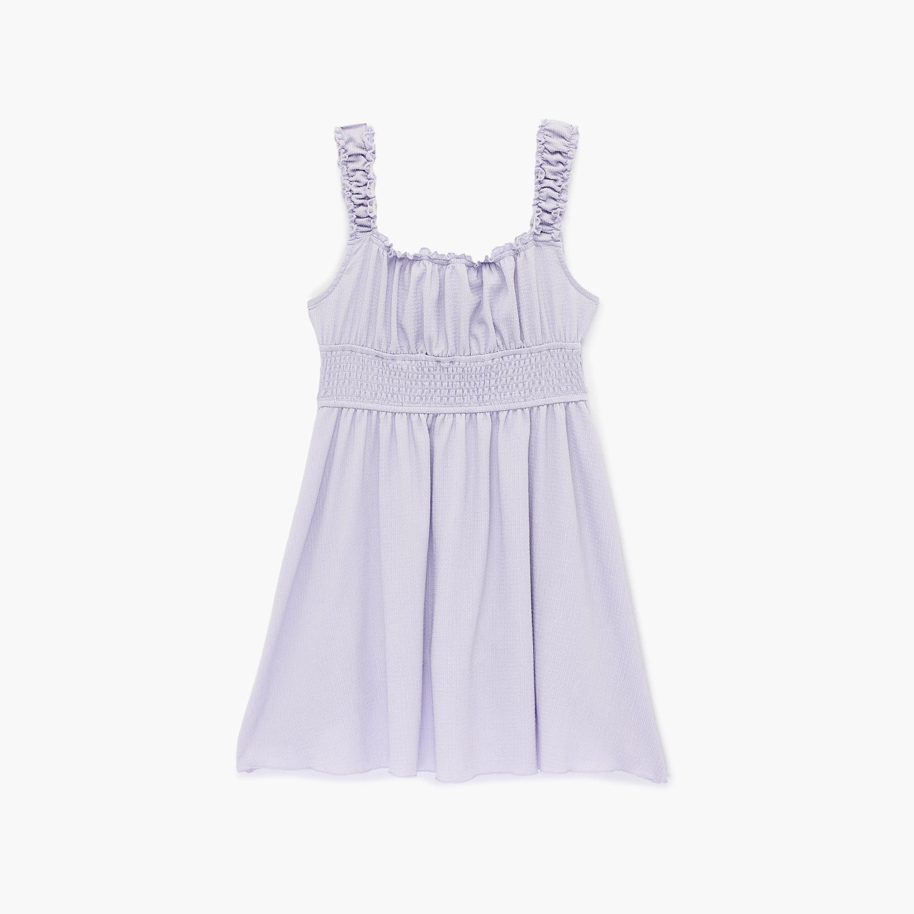 فستان بدون أكمام من كوتون-girls-clothing-dressesandjumpsuits-image-1