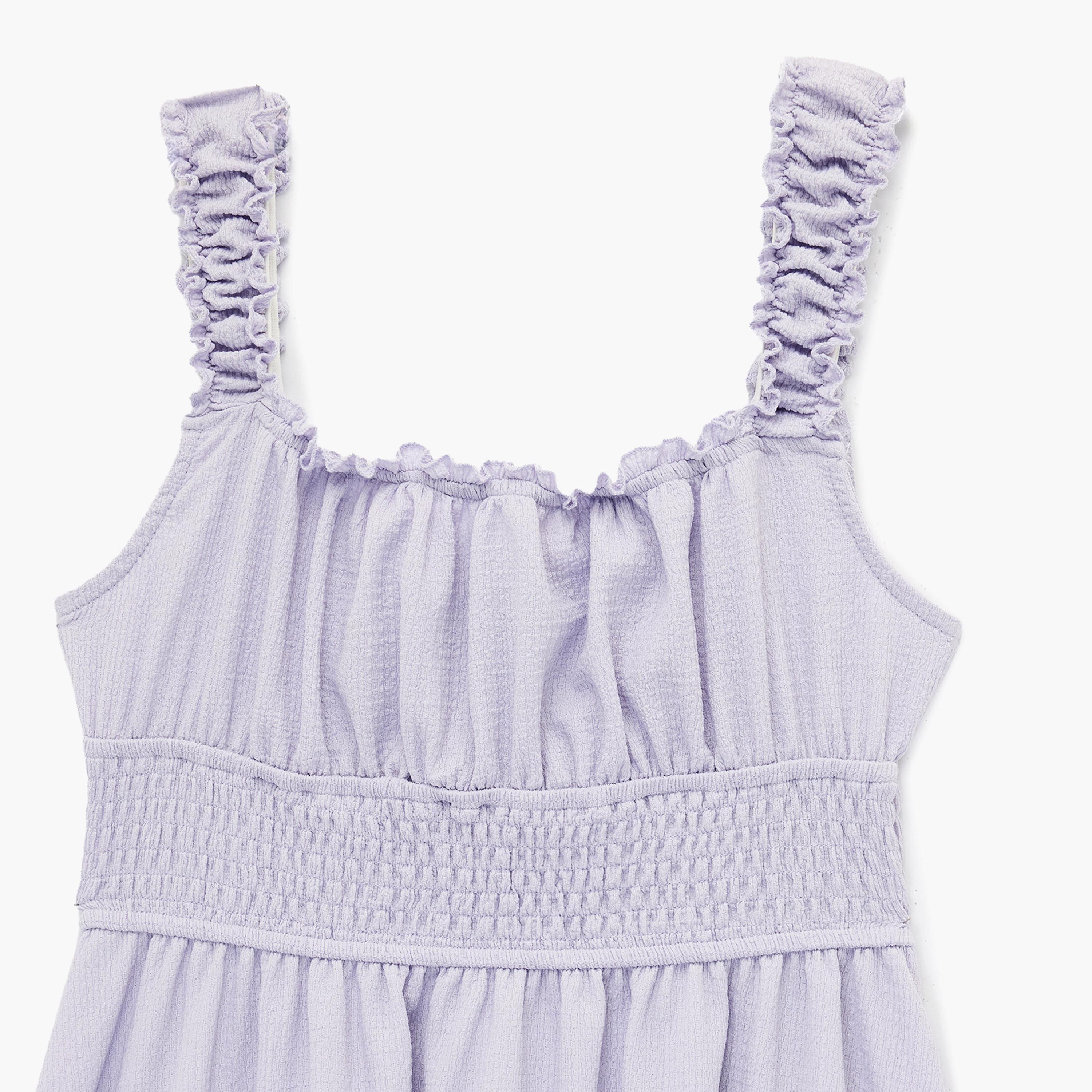 فستان بدون أكمام من كوتون-girls-clothing-dressesandjumpsuits-image-3