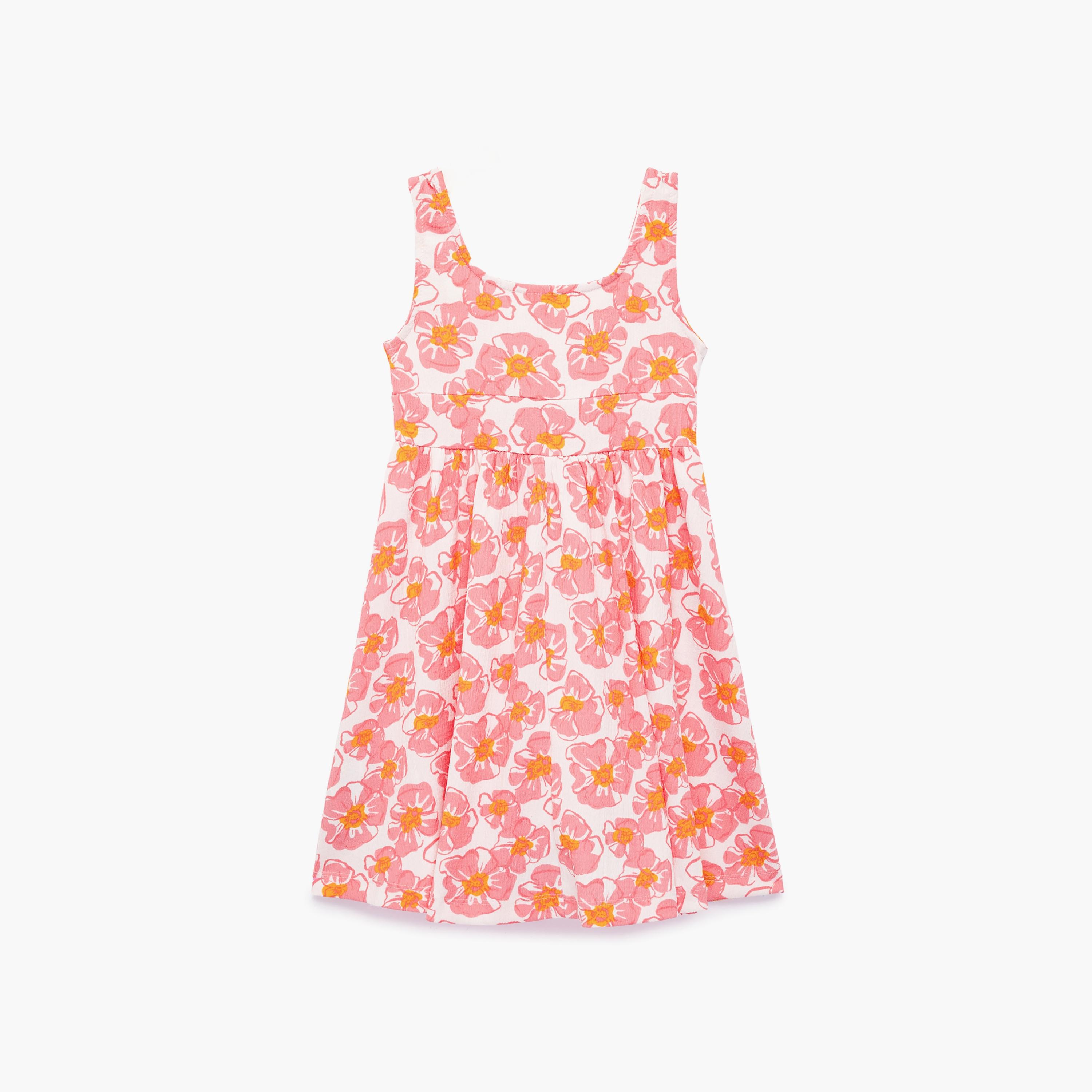 Koton Sleeveless Floral Strappy Dress-girls-clothing-dressesandjumpsuits-image-2