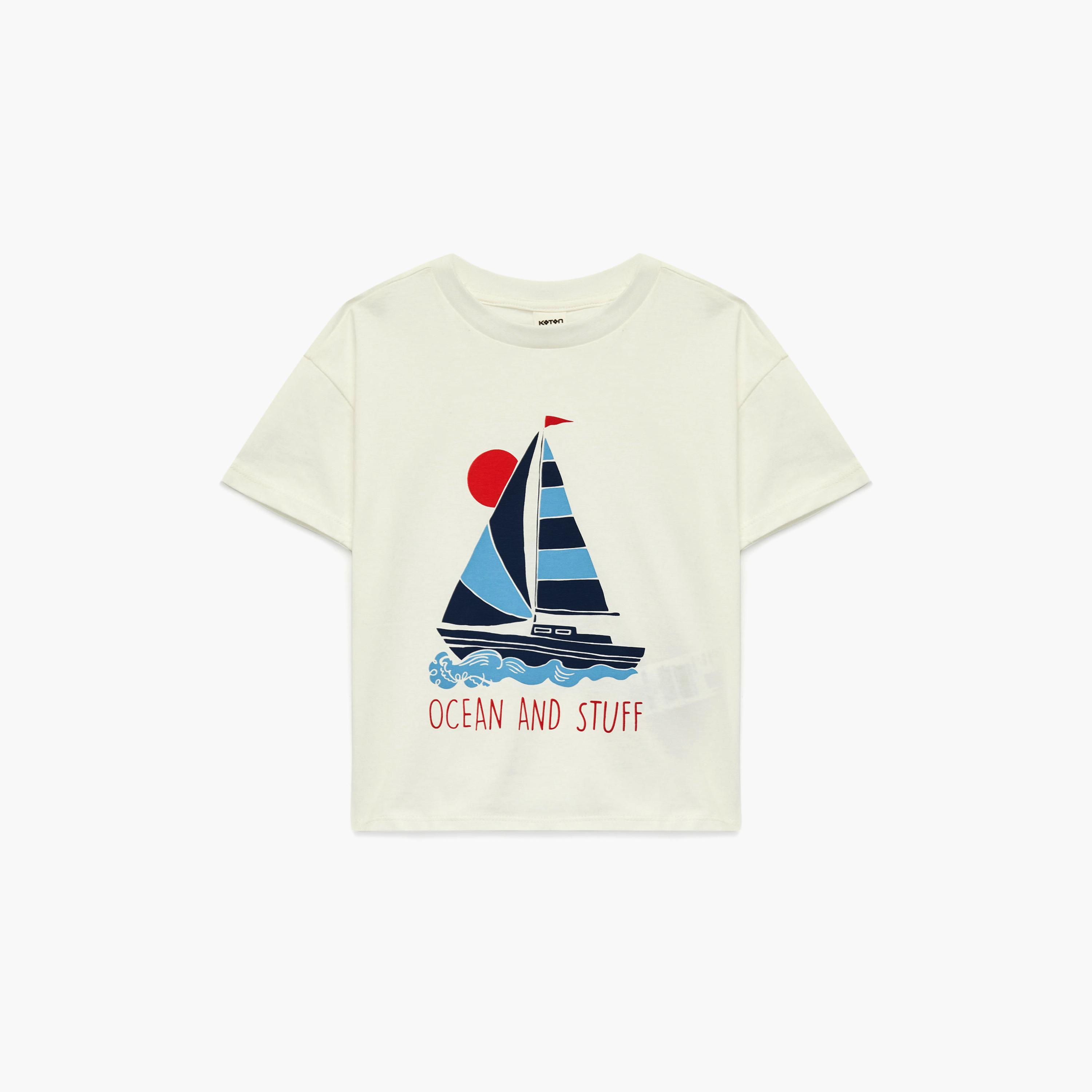 تي شيرت بطبعة قارب بأكمام قصيرة من كوتون-boys-clothing-tshirtsandpolos-image-1