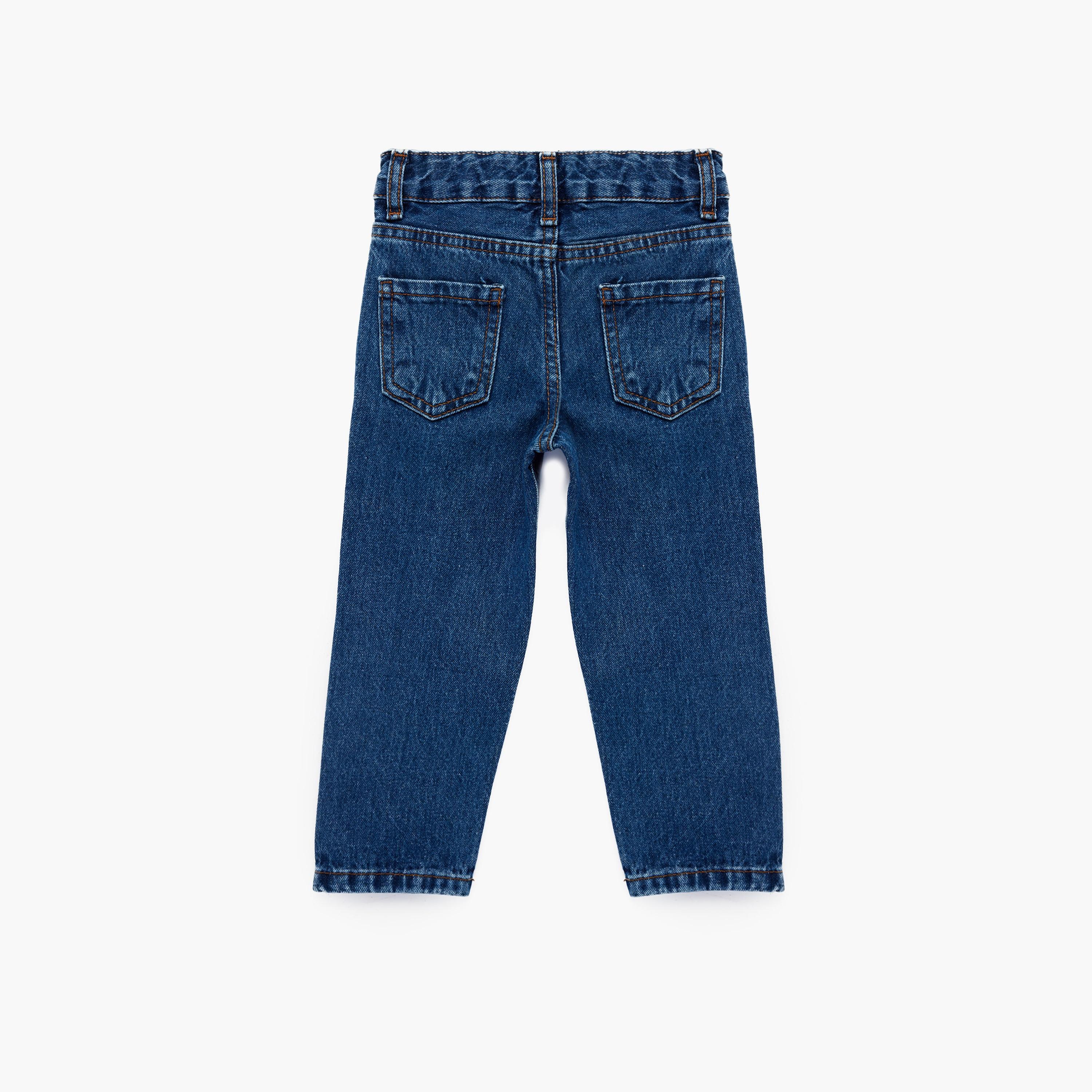 Koton Pocketed Buttoned Jeans-boys-clothing-bottoms-jeans-image-2