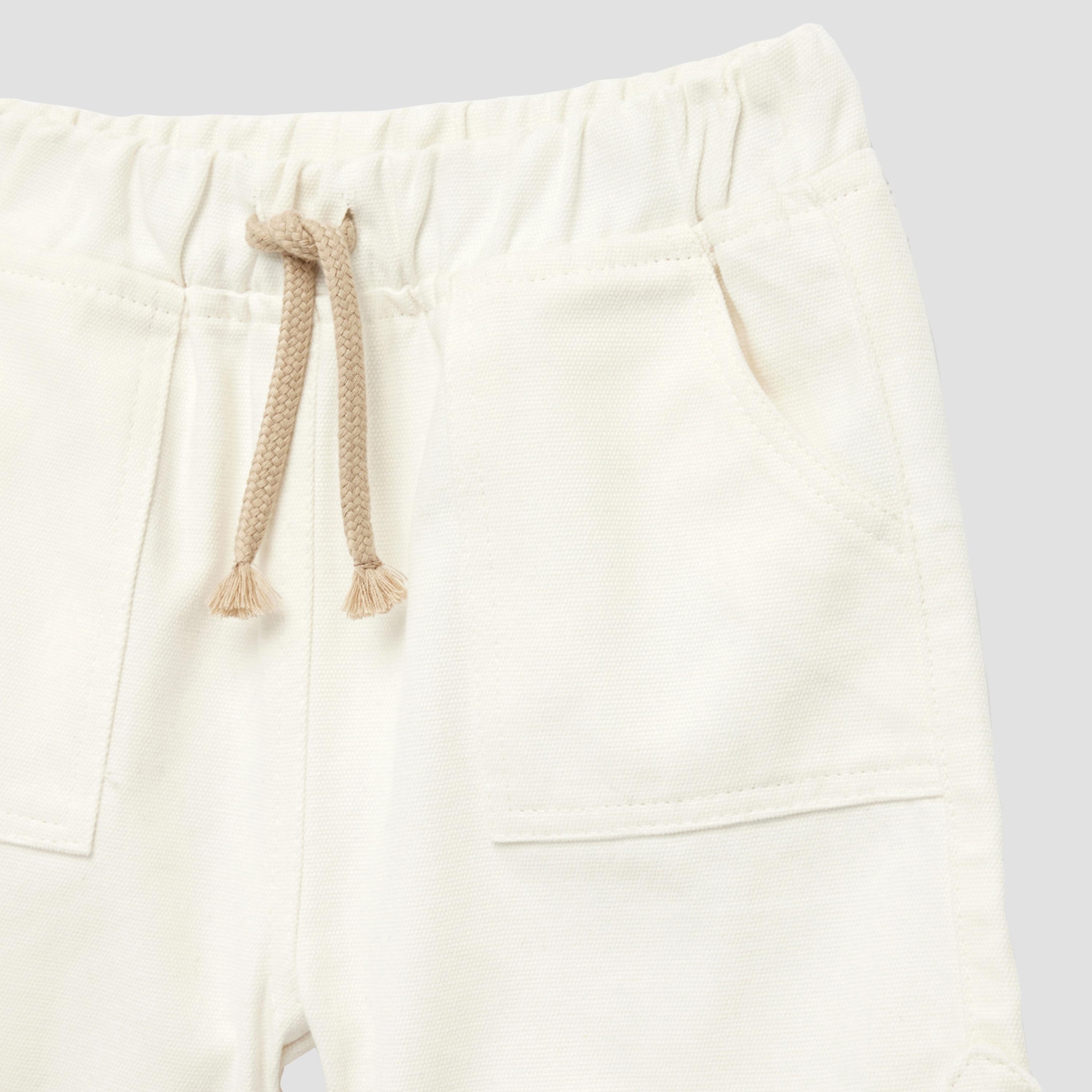 Koton Solid Cotton Shorts-boys-clothing-bottoms-shorts-image-3