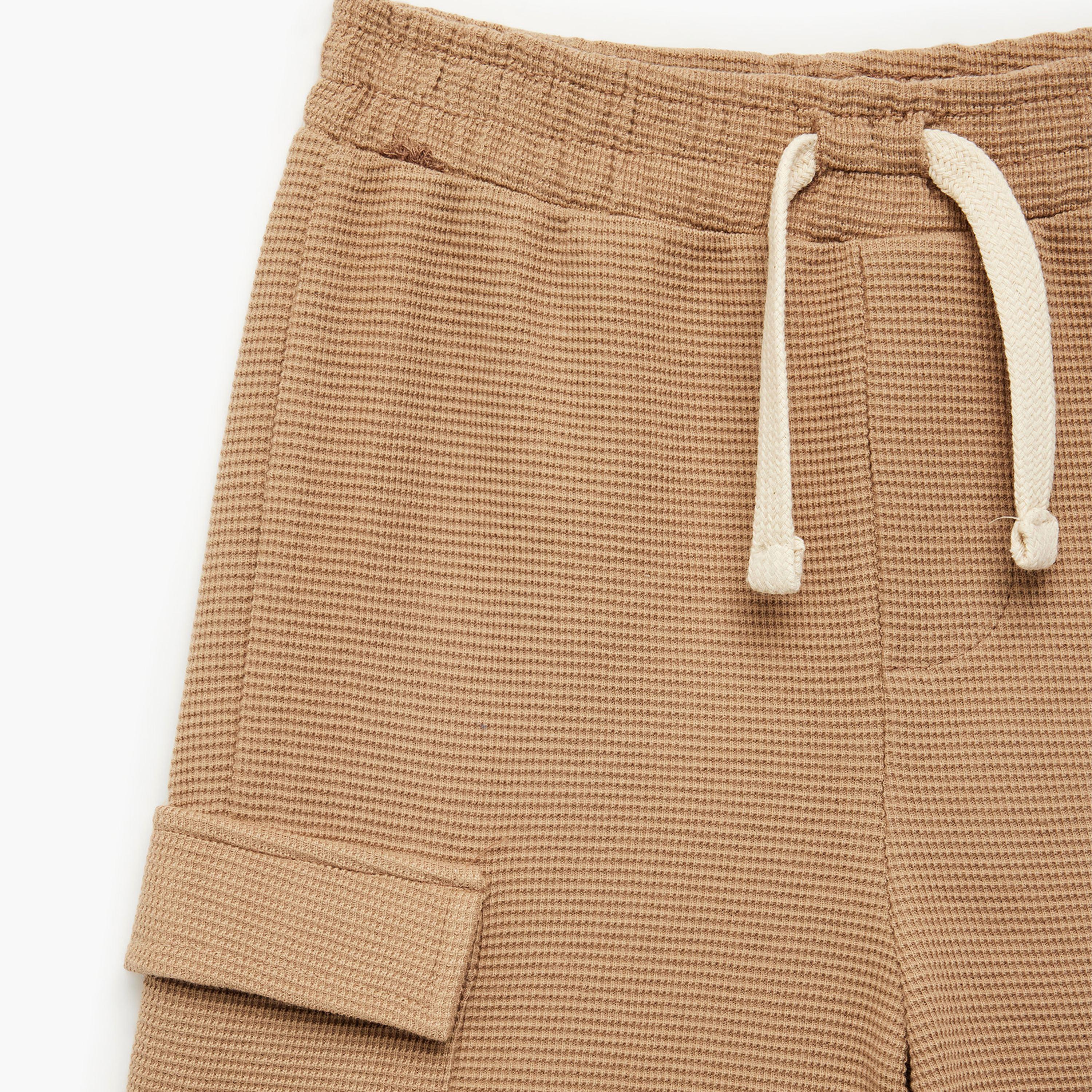 شورت قطن بقصة "ريلاكس فيت" من كوتون-boys-clothing-bottoms-shorts-image-3