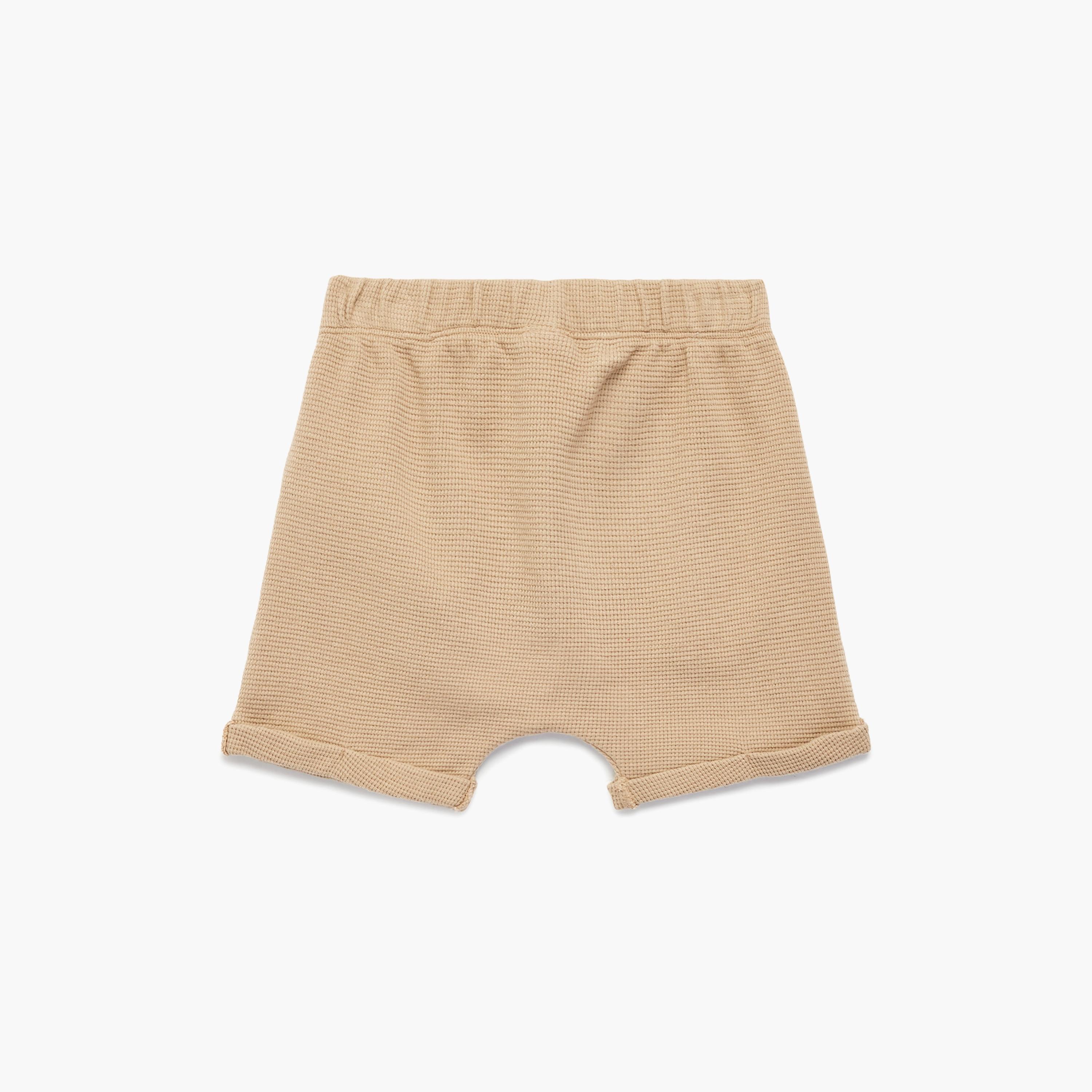 Koton Elastic Waist Cotton Shorts-boys-clothing-bottoms-shorts-image-2