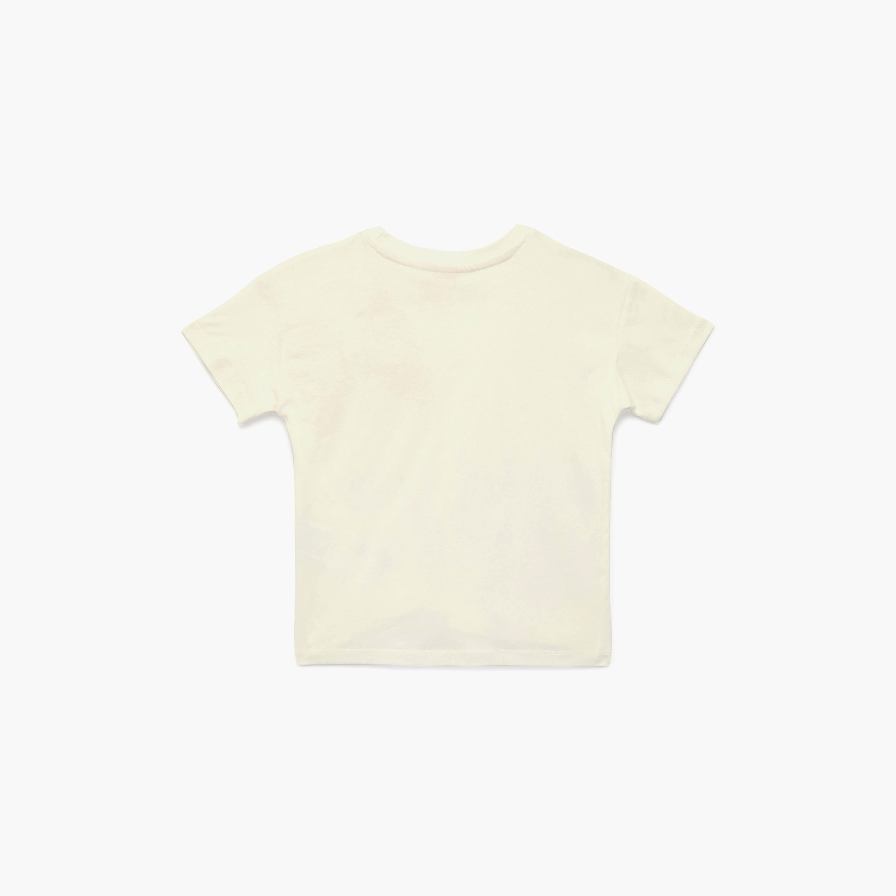 Koton Short Sleeves Bowtie Embroidered T-Shirt-girls-clothing-tshirts-image-2