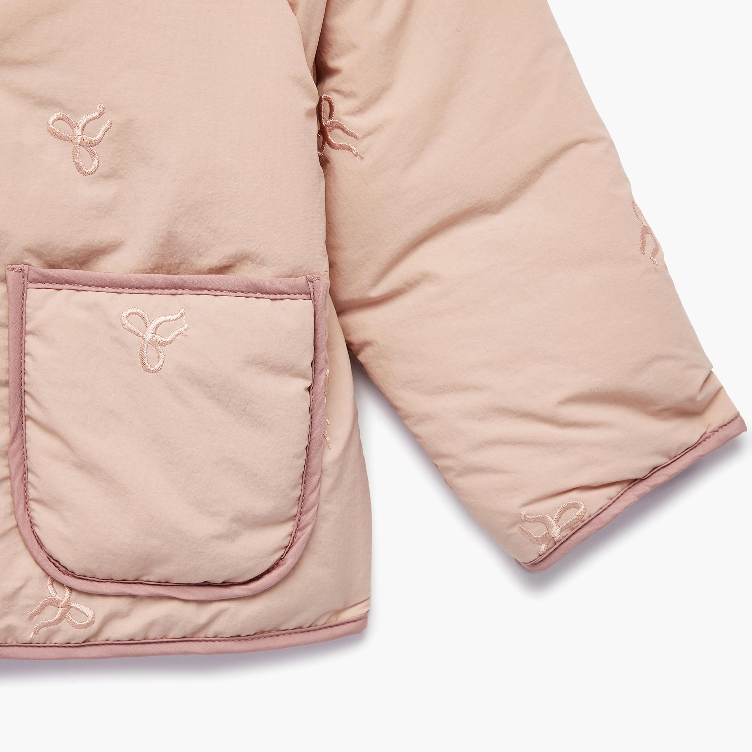 جاكيت بجيوب وأكمام طويلة من كوتون-girls-clothing-jacketsandcoats-image-4