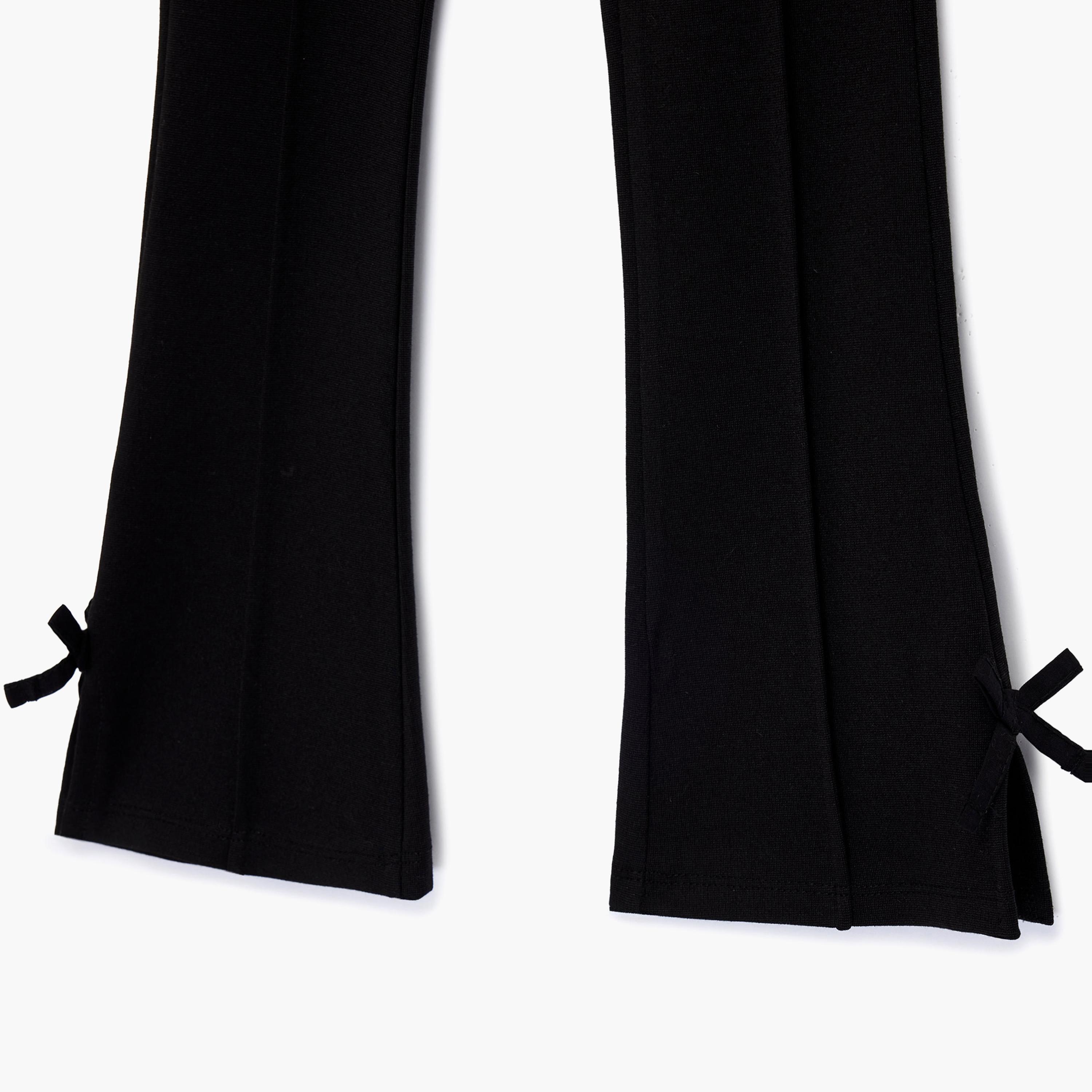 Koton Full Length Bowtie Detailed Flare Leggings-girls-clothing-bottoms-leggings-image-3