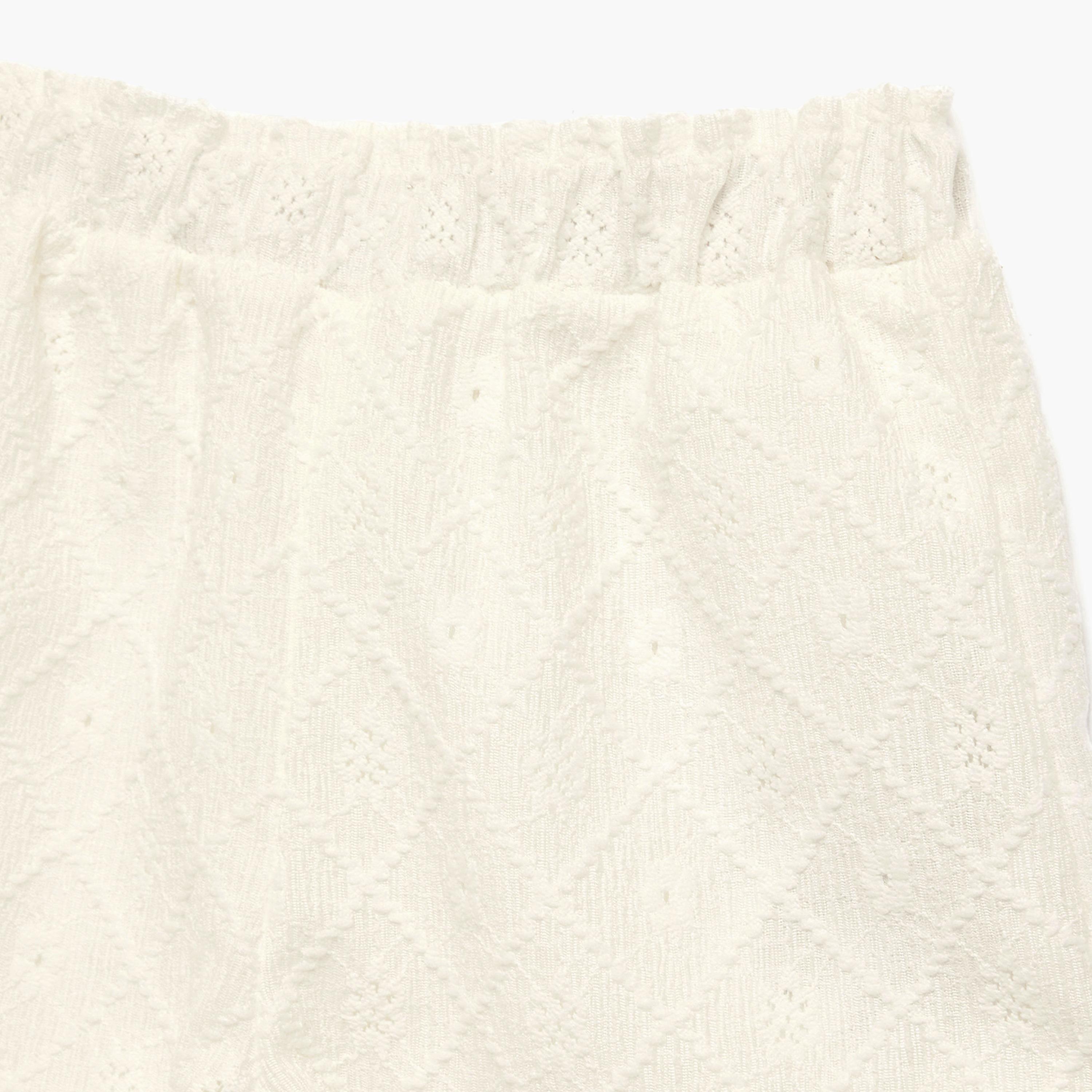 Koton Solid Elasticated Shorts-girls-clothing-bottoms-shorts-image-3