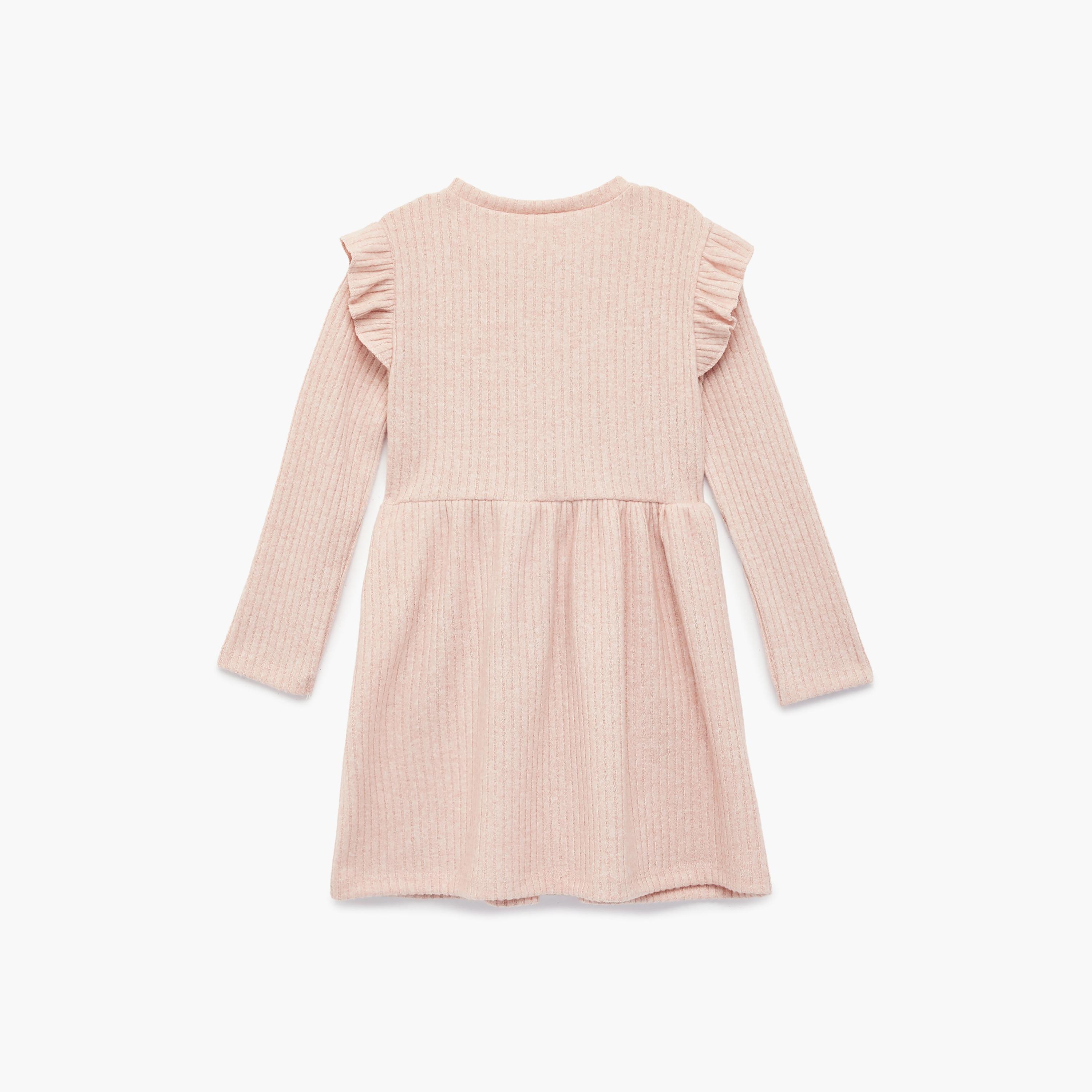 Koton Long Sleeves Ruffled Dress-girls-clothing-dressesandjumpsuits-image-2