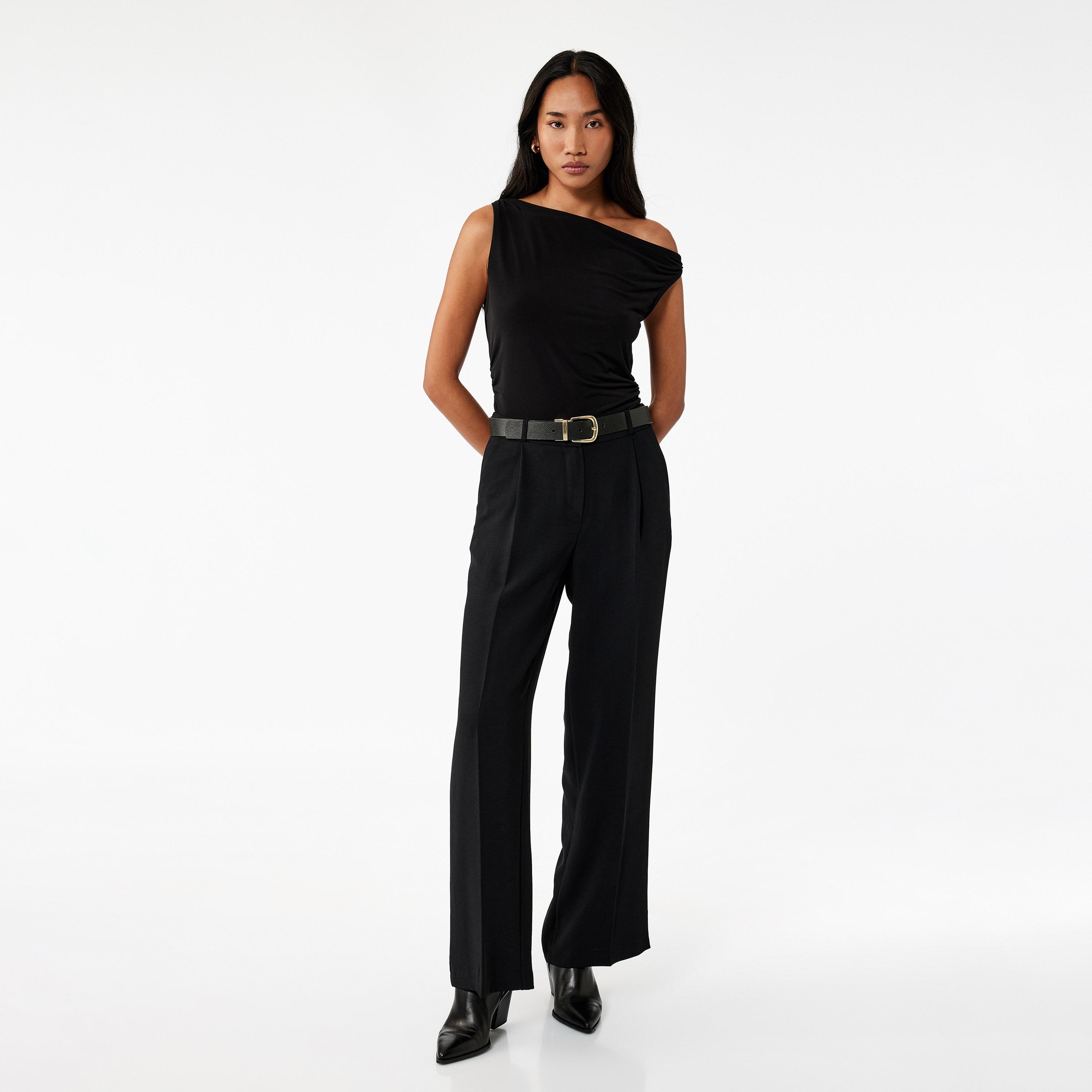KOTON Sandy One-Shoulder Women's Top-women-clothing-shirtsandblouses-blouses-image-2