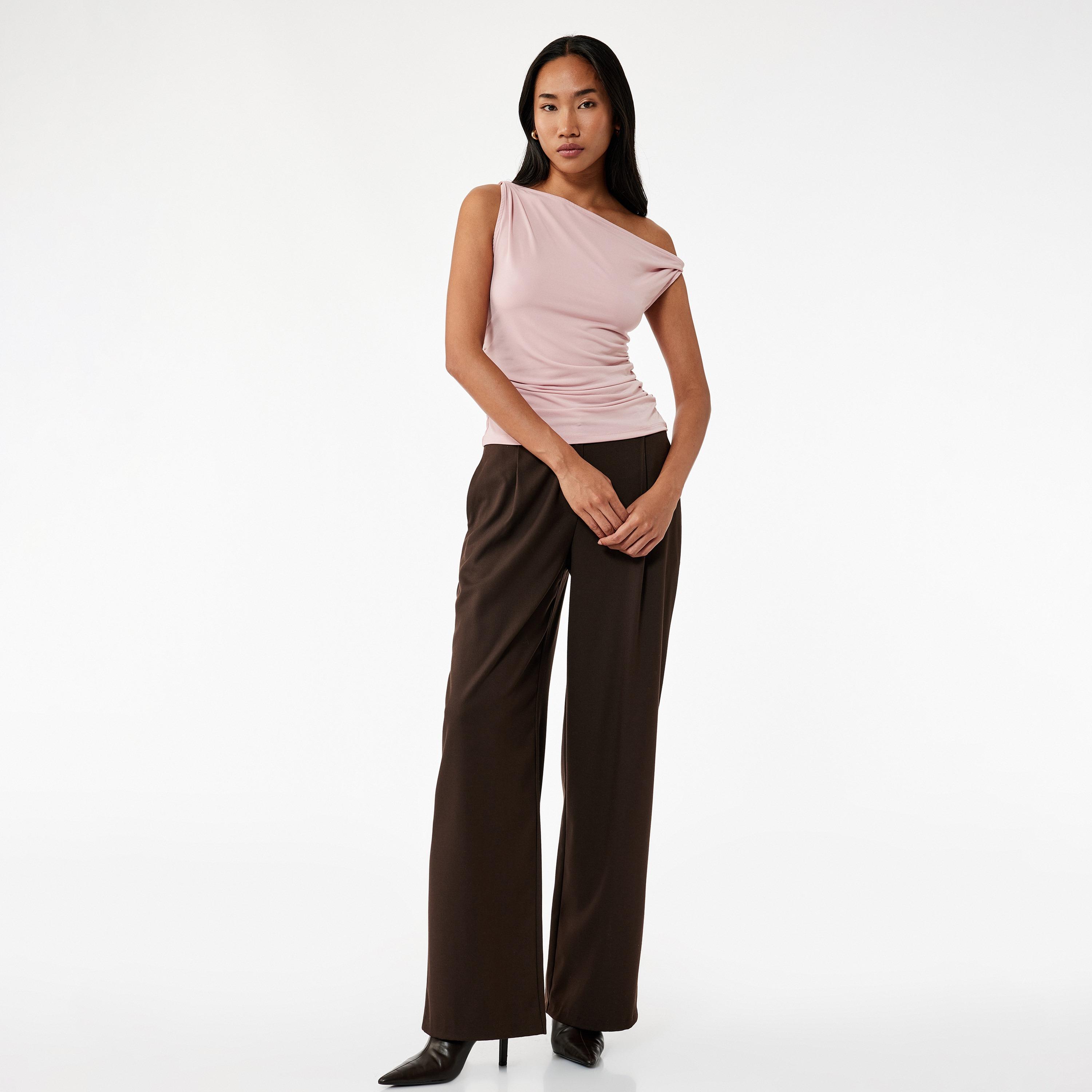 KOTON Sandy One-Shoulder Women's Top-women-clothing-shirtsandblouses-blouses-image-6