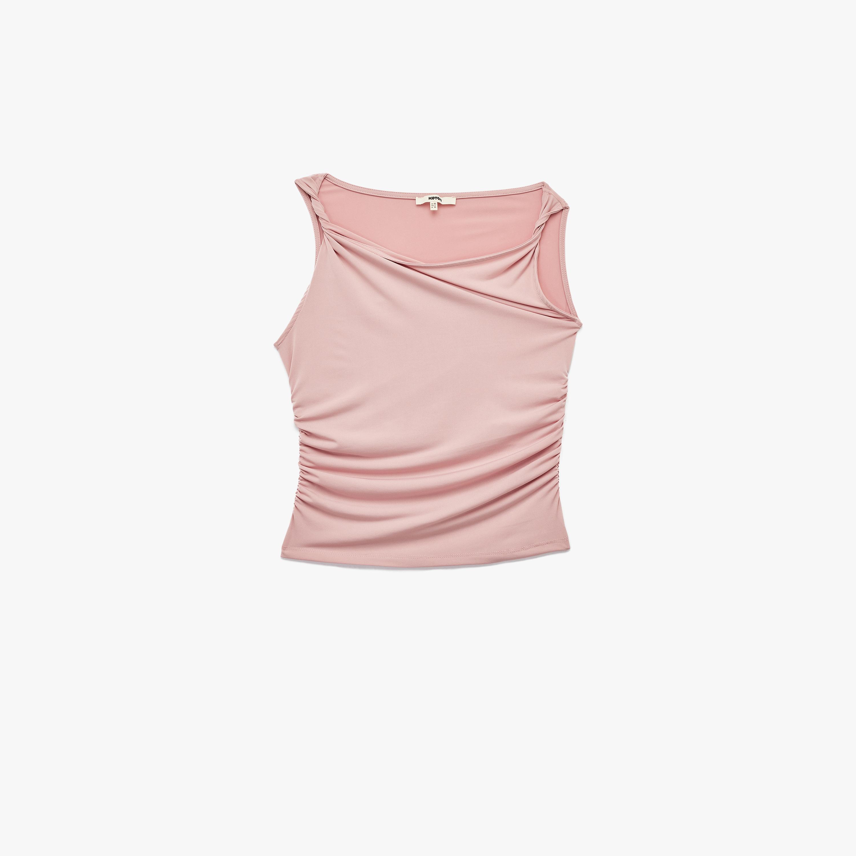 KOTON Sandy One-Shoulder Women's Top-women-clothing-shirtsandblouses-blouses-image-8
