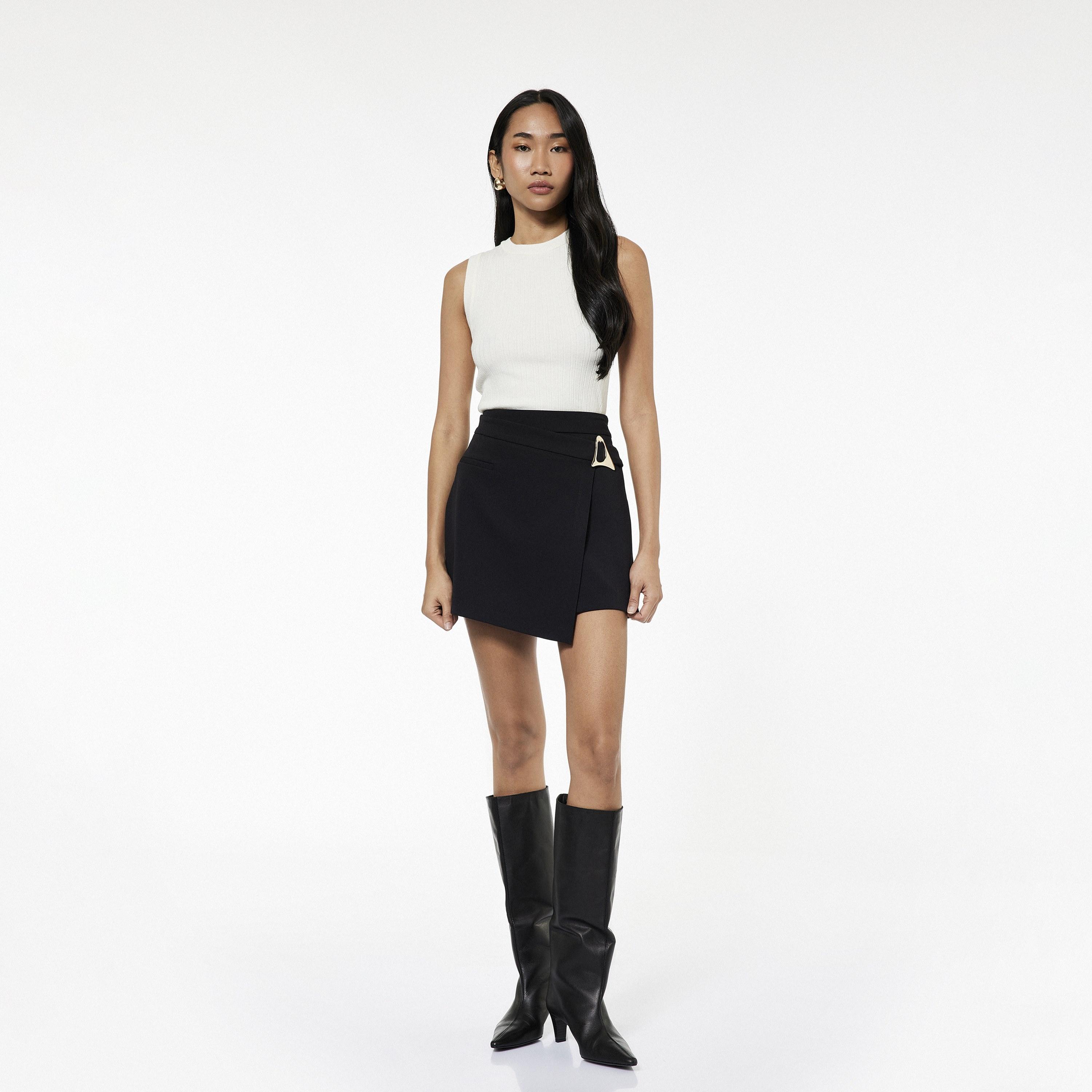 KOTON White Textured Women's Top-women-clothing-shirtsandblouses-blouses-image-2