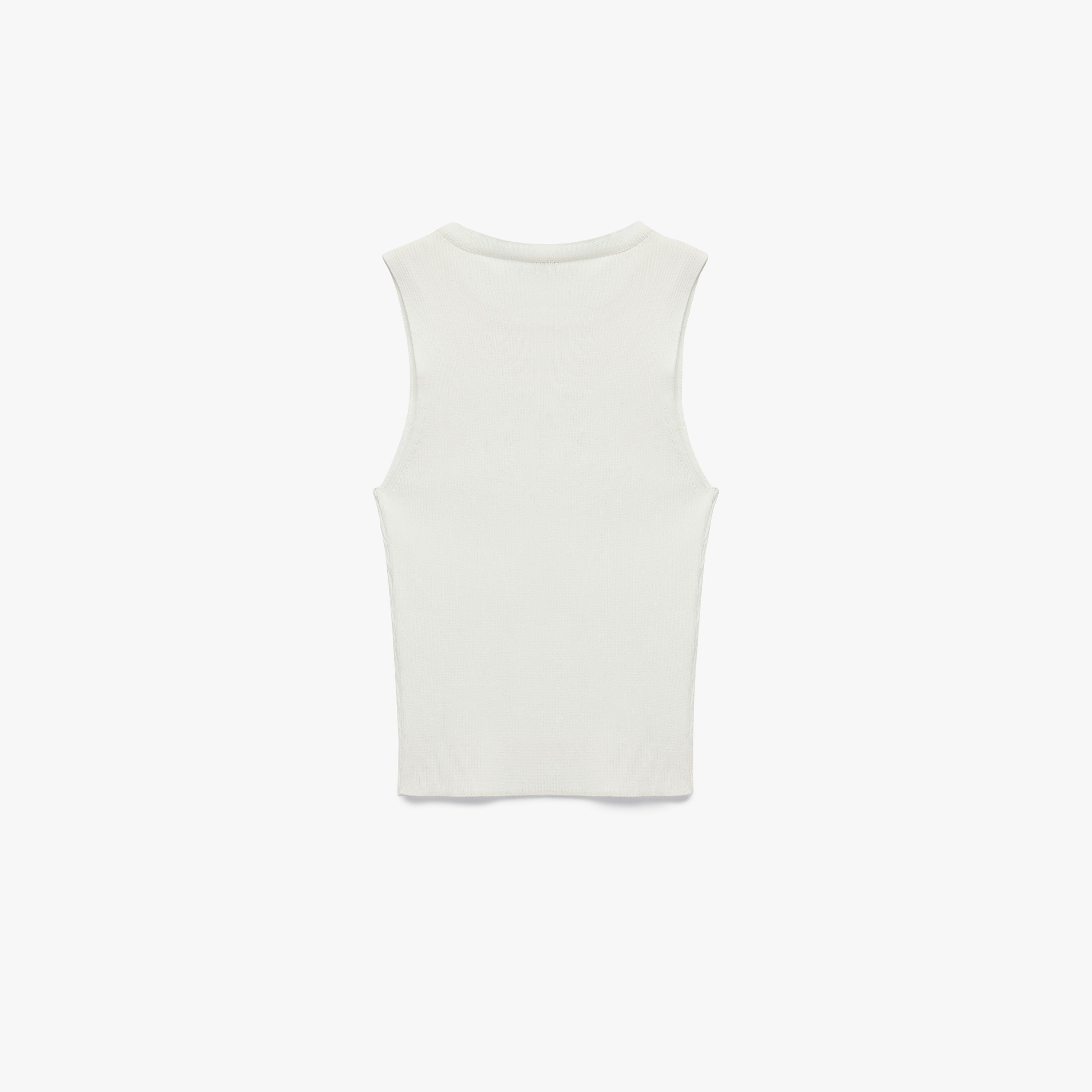 KOTON White Ribbed Women's Tank Top-women-clothing-shirtsandblouses-blouses-image-5
