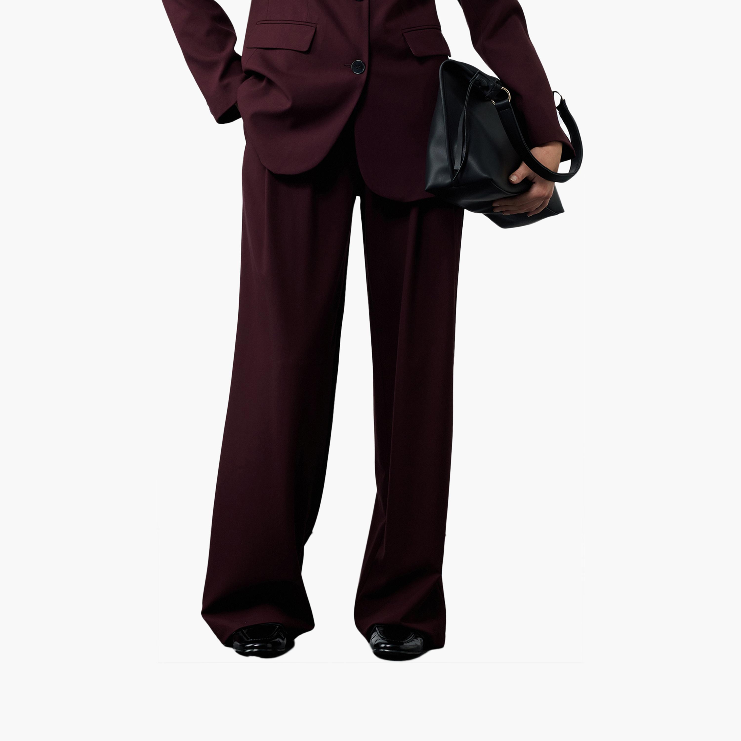 KOTON Red Hook and Bar Women's Trousers-women-clothing-bottoms-trousers-image-1