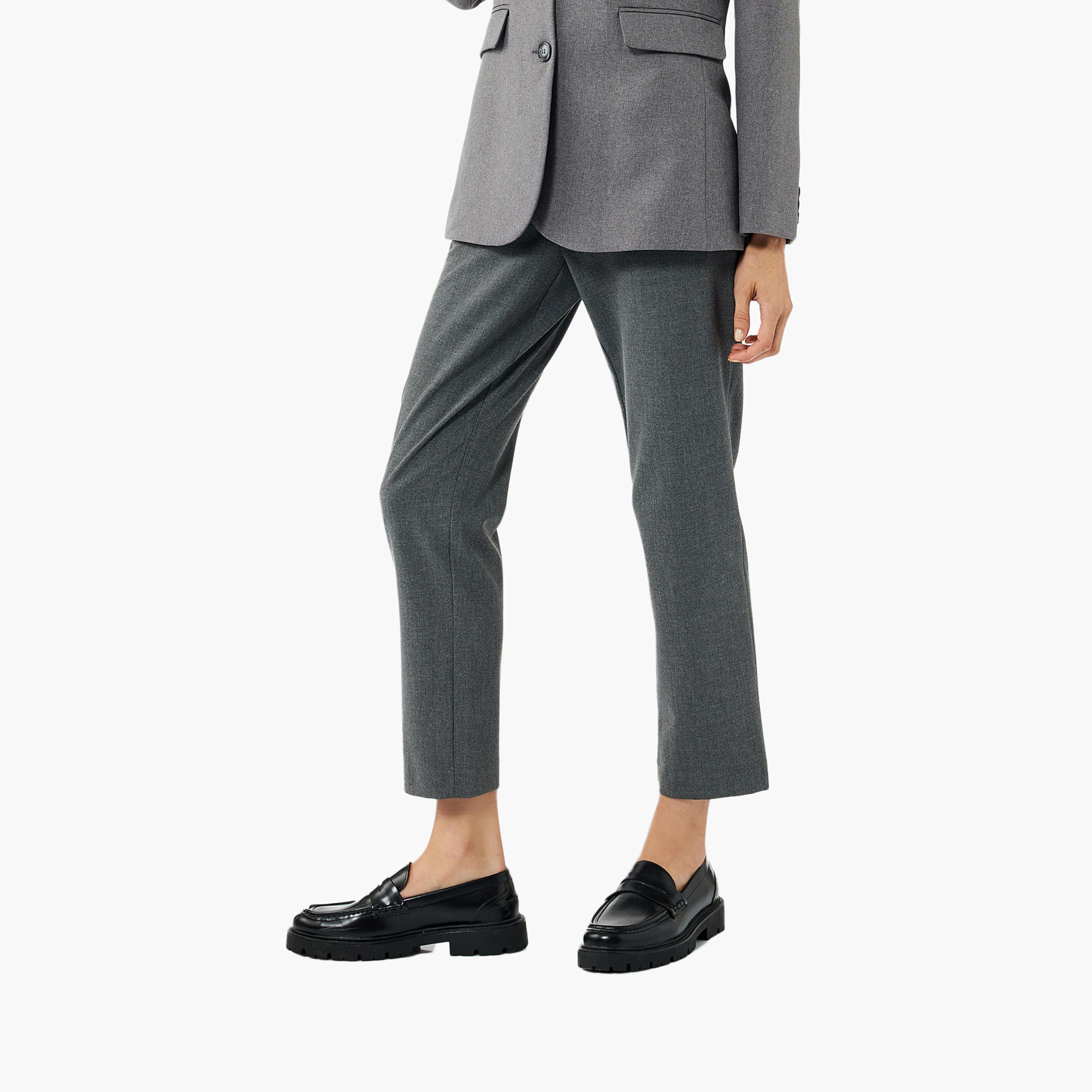 بنطلون نسائي رمادي من كوتون-women-clothing-bottoms-trousers-image-1