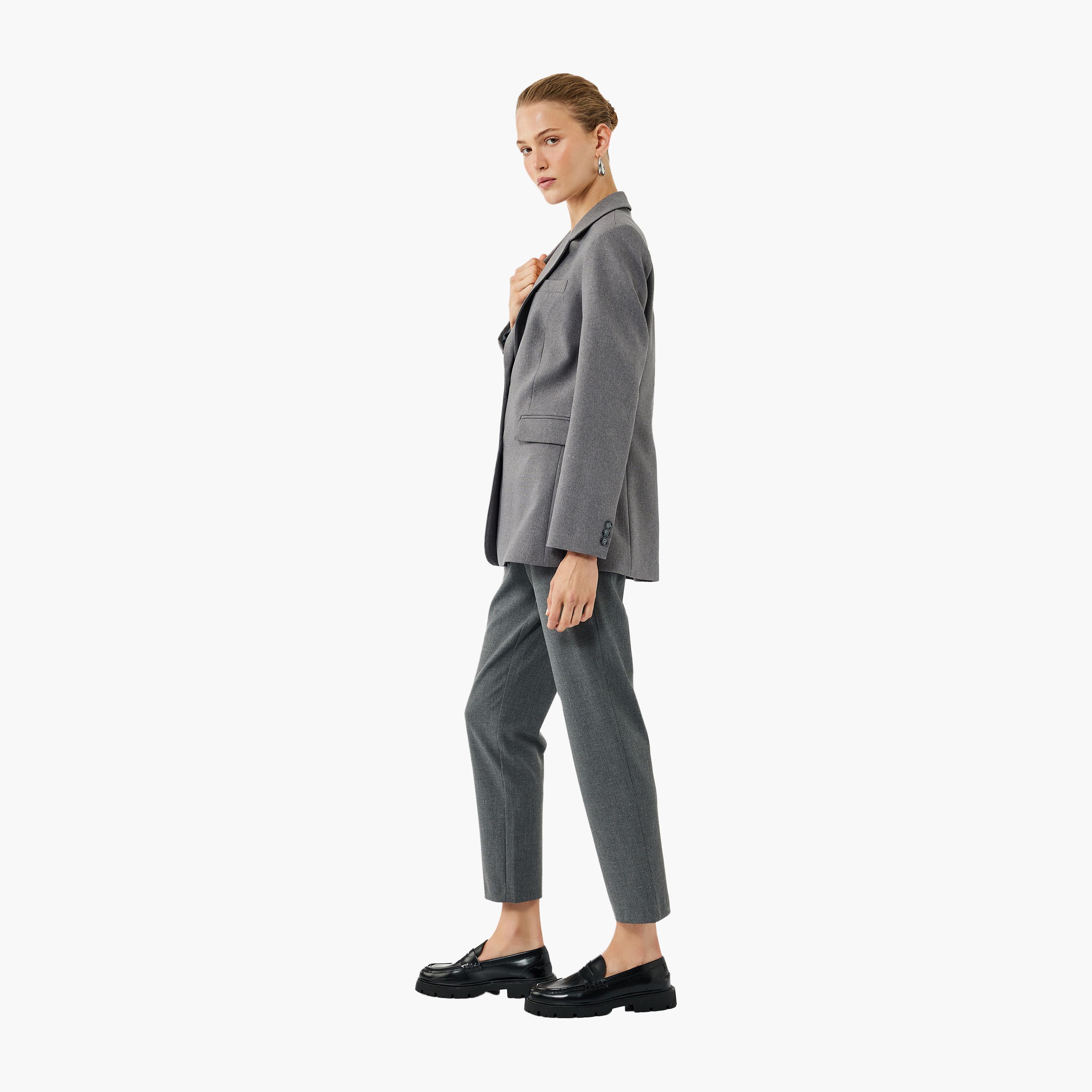 بنطلون نسائي رمادي من كوتون-women-clothing-bottoms-trousers-image-2