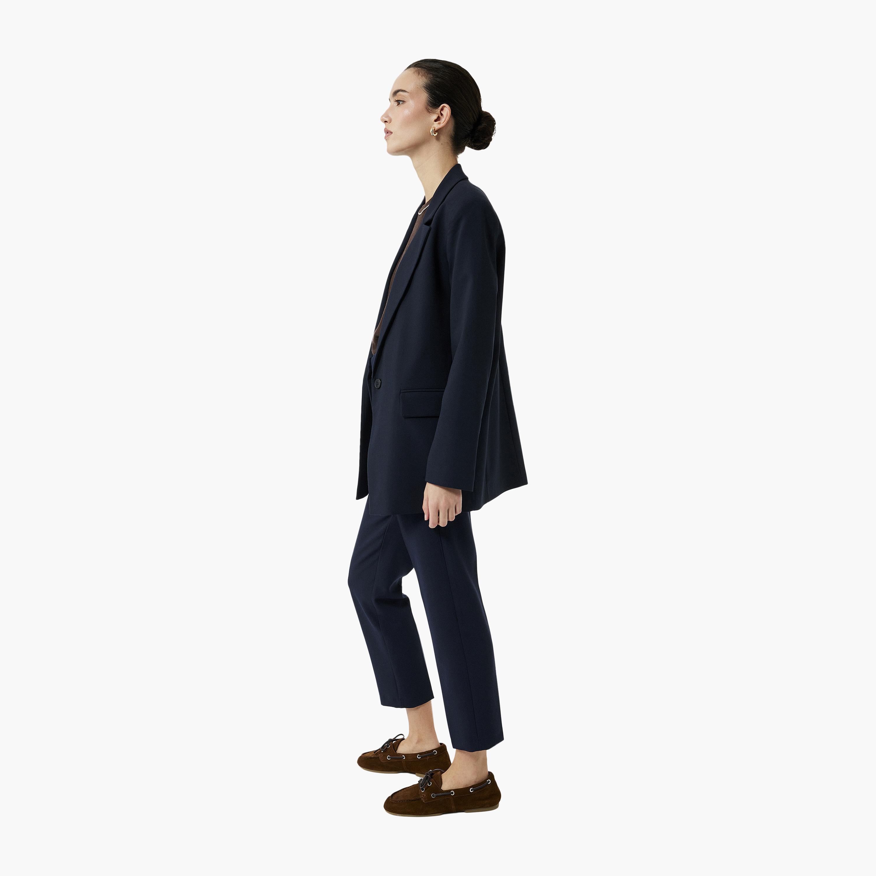 KOTON Hook and Bar Women's Trousers-women-clothing-bottoms-trousers-image-2
