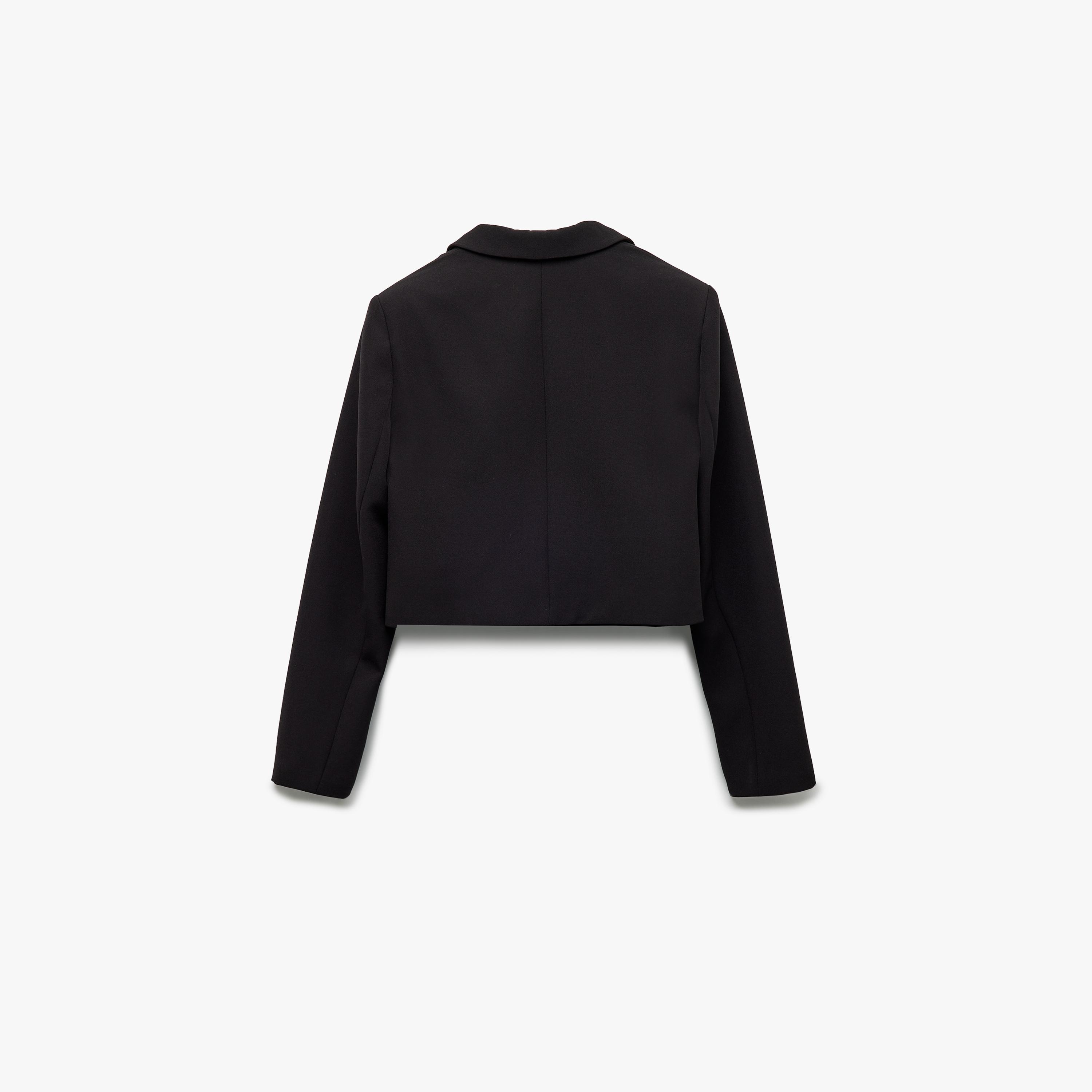 KOTON Black Lapel Collar Women's Single Breasted Blazer-women-clothing-coatsandjackets-blazers-image-5