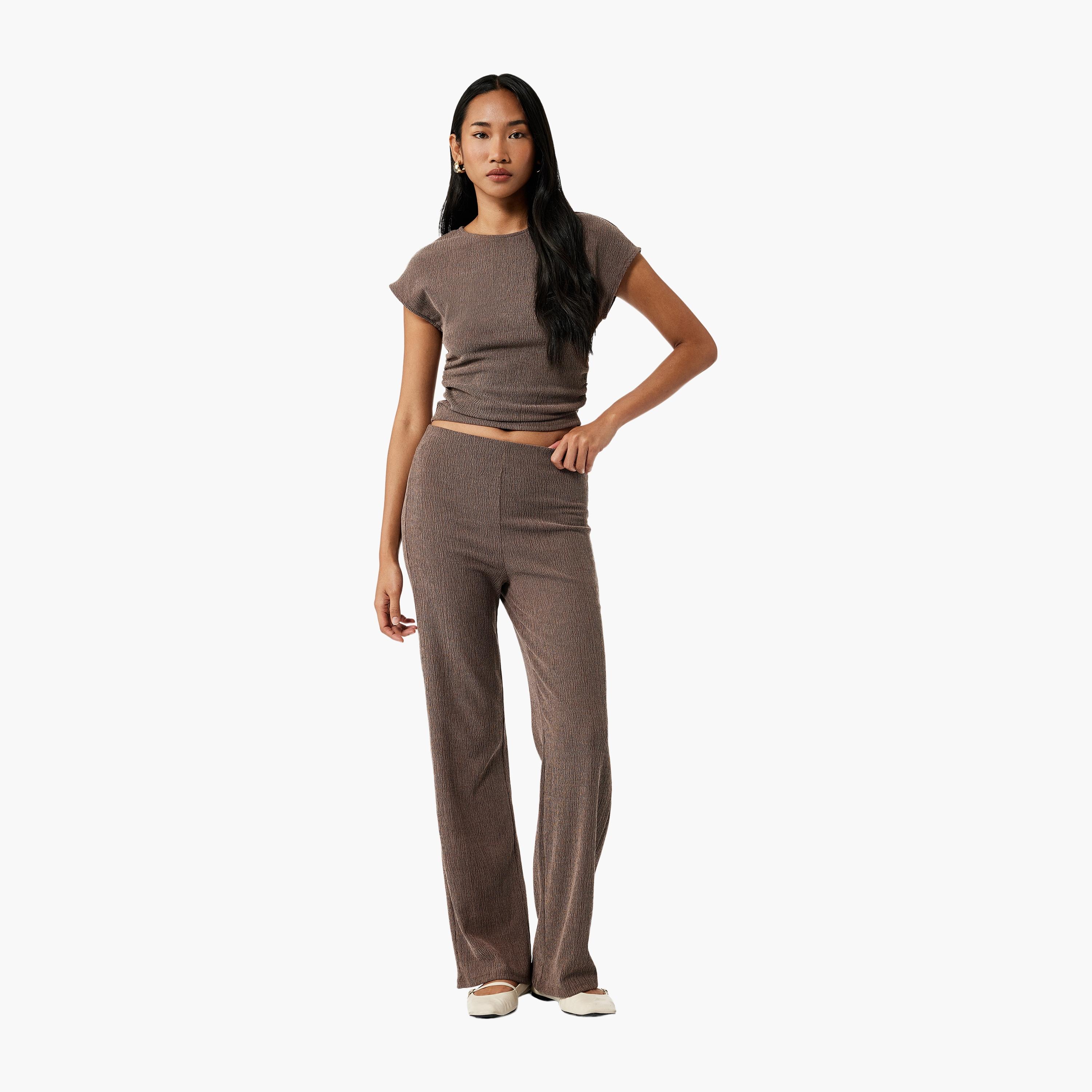 KOTON Crinkled Women's Top-women-clothing-shirtsandblouses-blouses-image-2