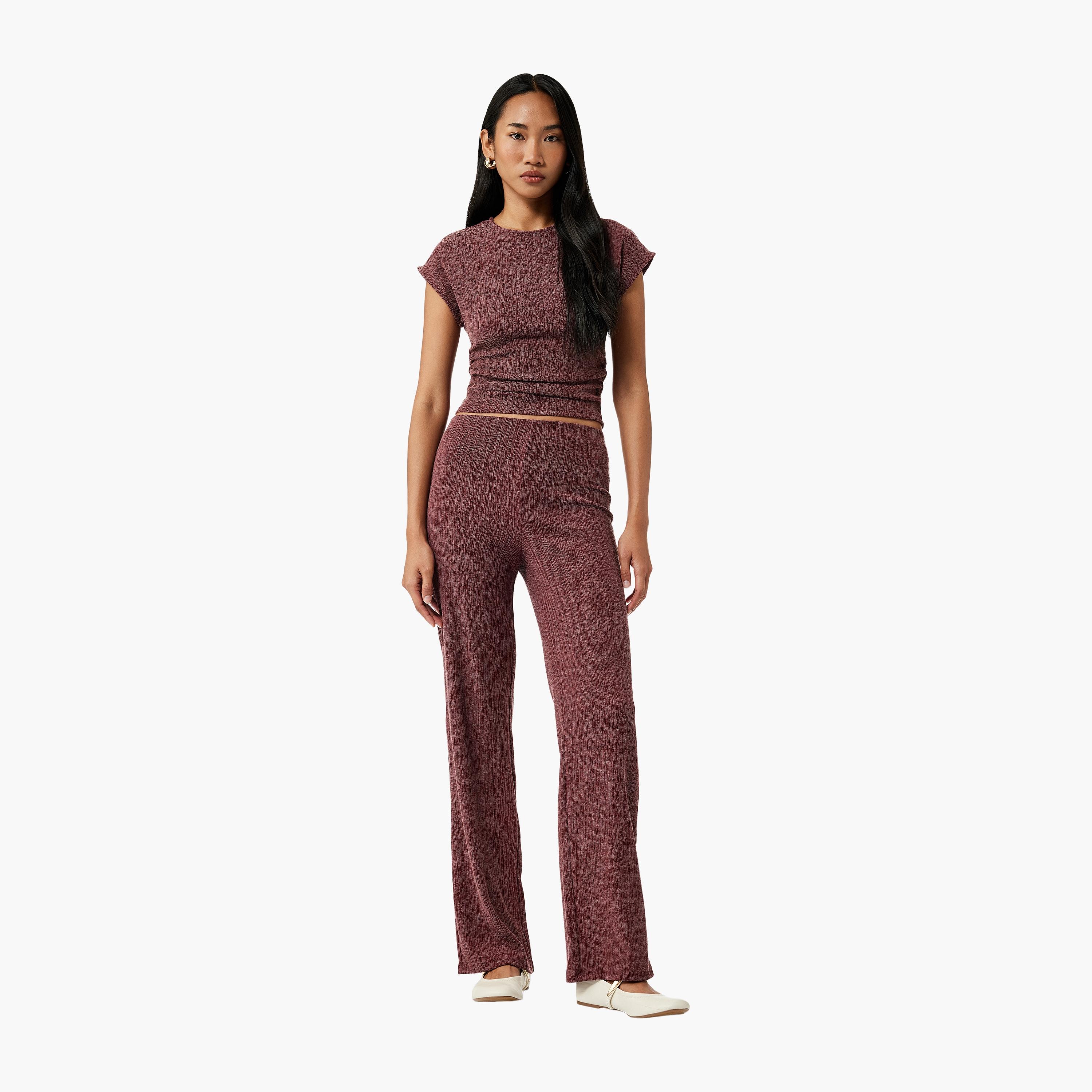 KOTON Crinkled Women's Top-women-clothing-shirtsandblouses-blouses-image-2