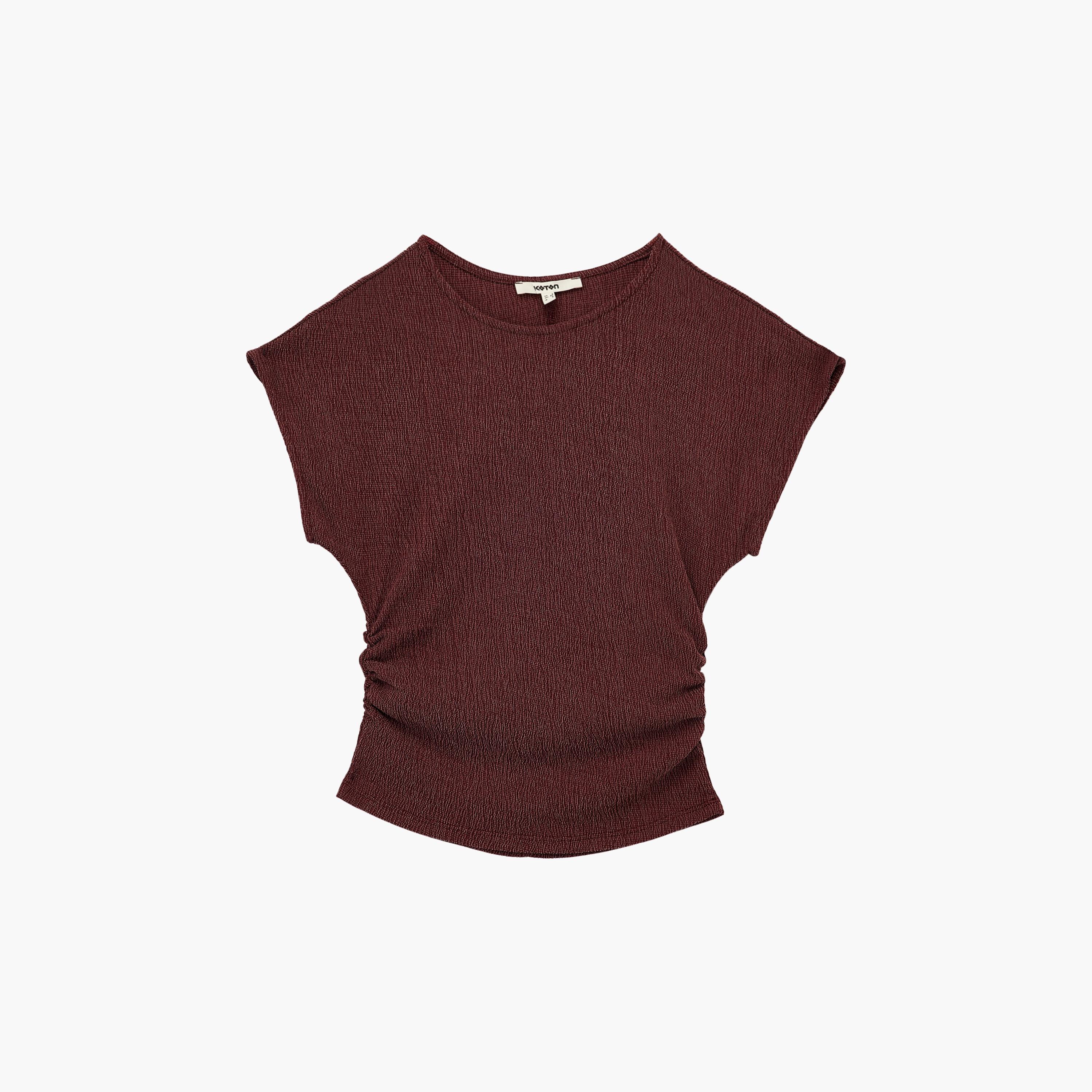 KOTON Crinkled Women's Top-women-clothing-shirtsandblouses-blouses-image-4