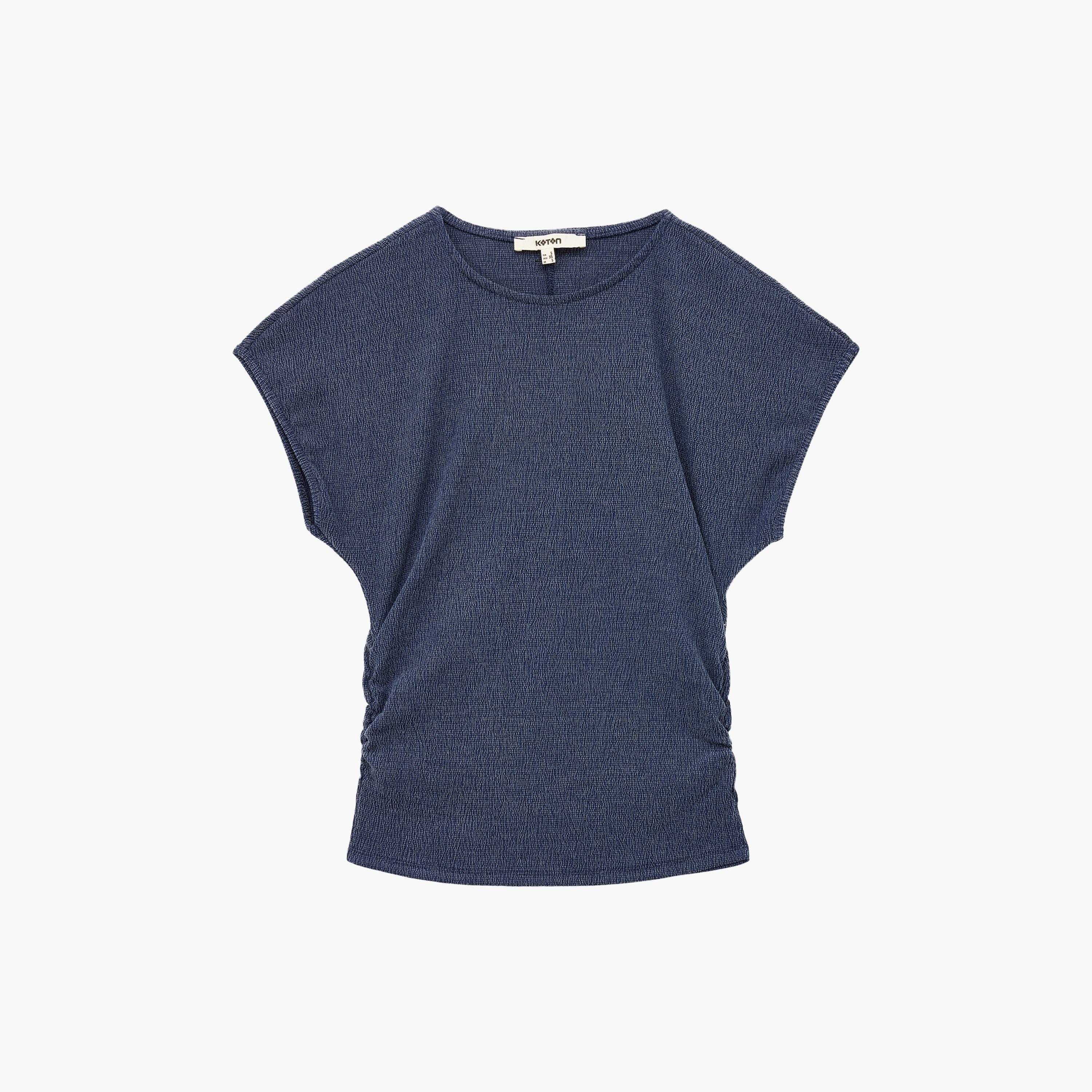 KOTON Crinkled Women's Top-women-clothing-shirtsandblouses-blouses-image-4