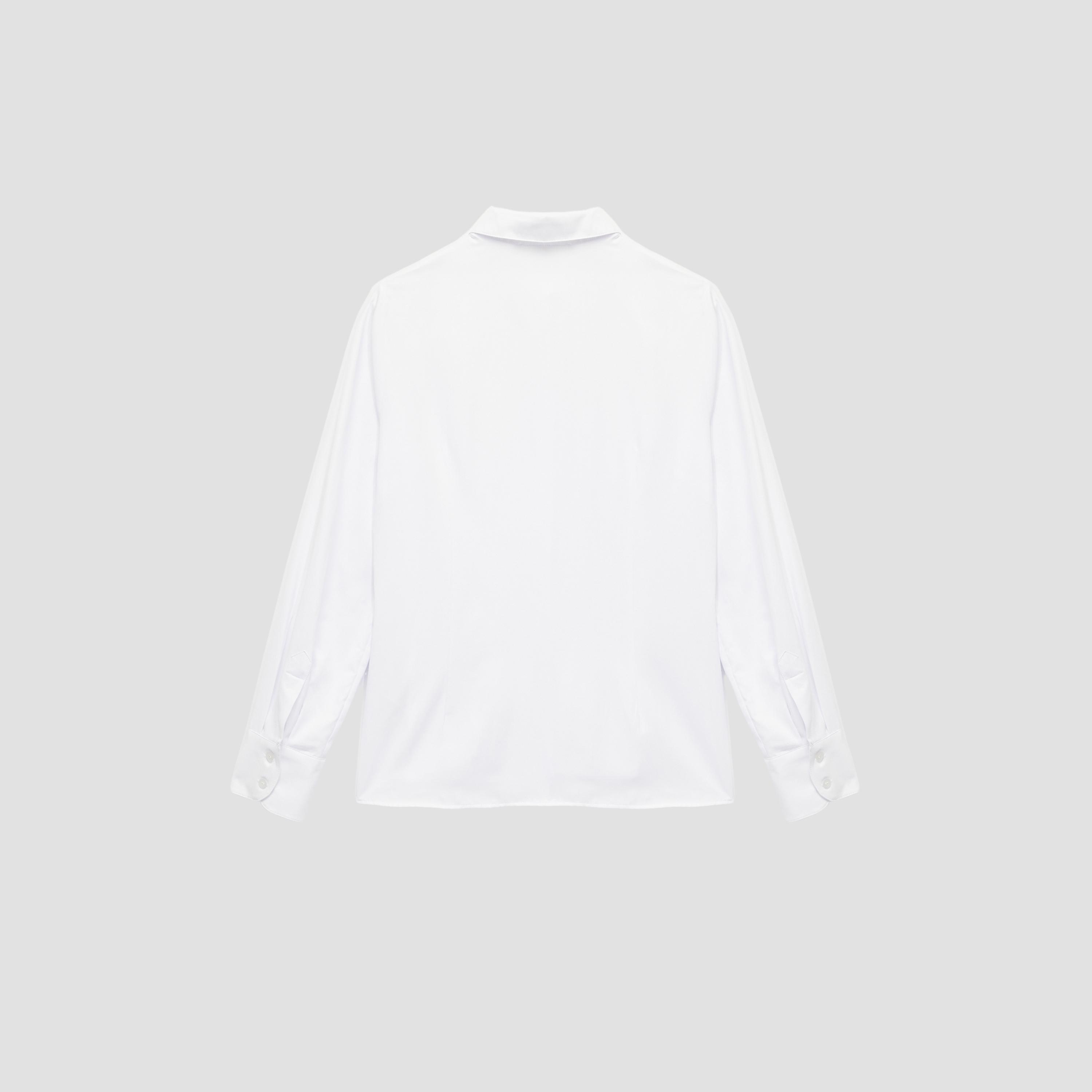 KOTON White Collared Women's Shirt-women-clothing-shirtsandblouses-shirts-image-4