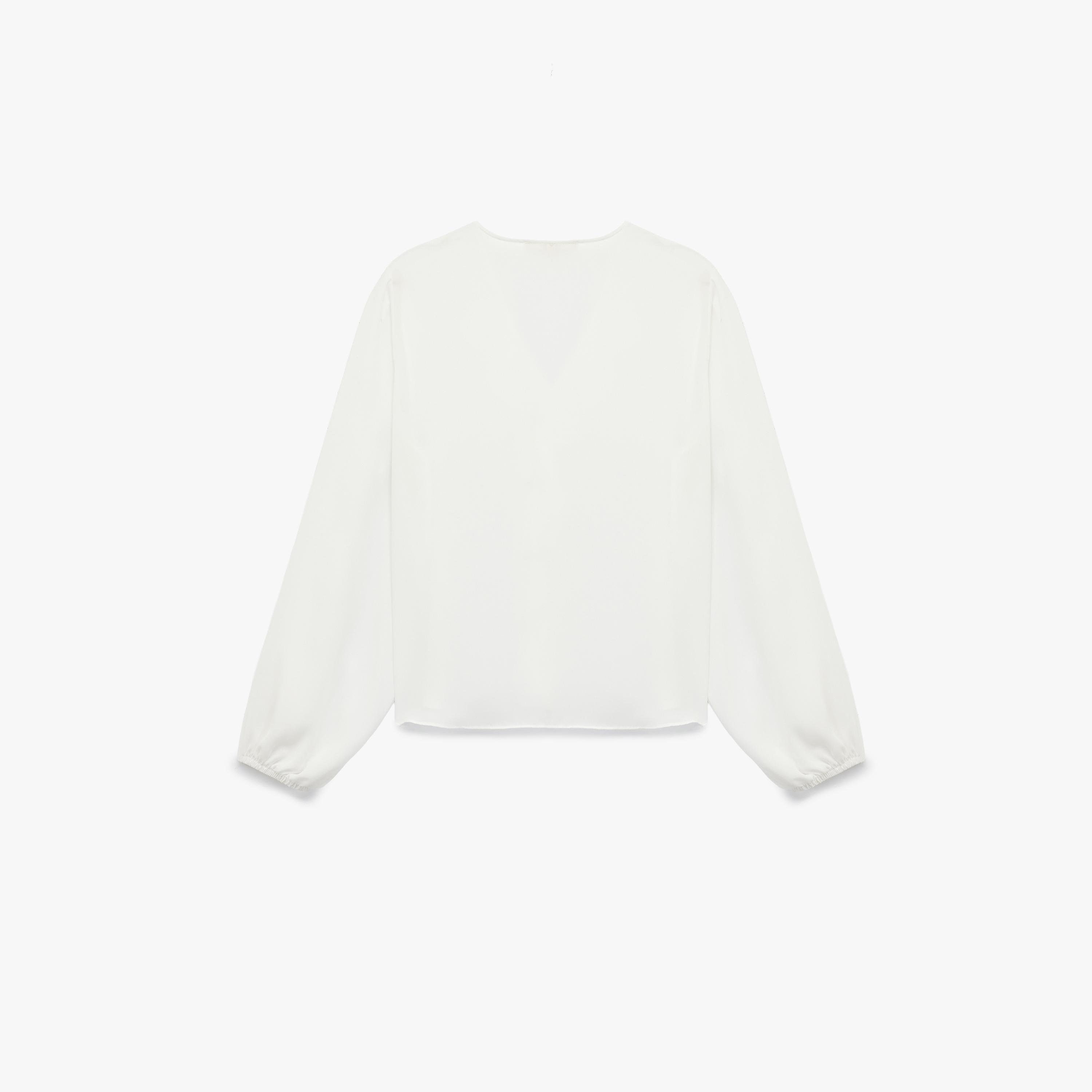 KOTON White Ruffled Women's Top-women-clothing-shirtsandblouses-blouses-image-5