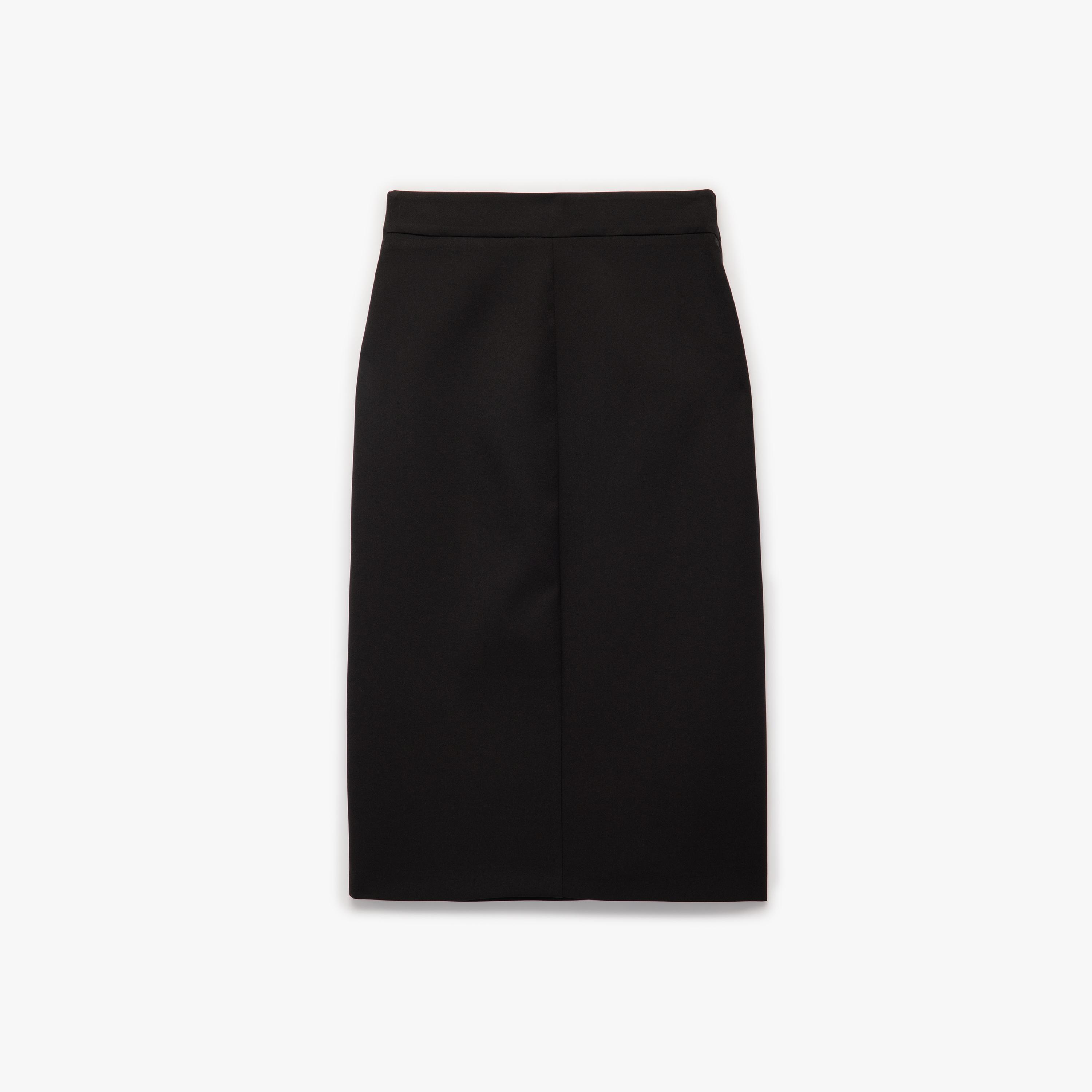 KOTON Black Pencil Women's Skirt-women-clothing-bottoms-skirts-image-5