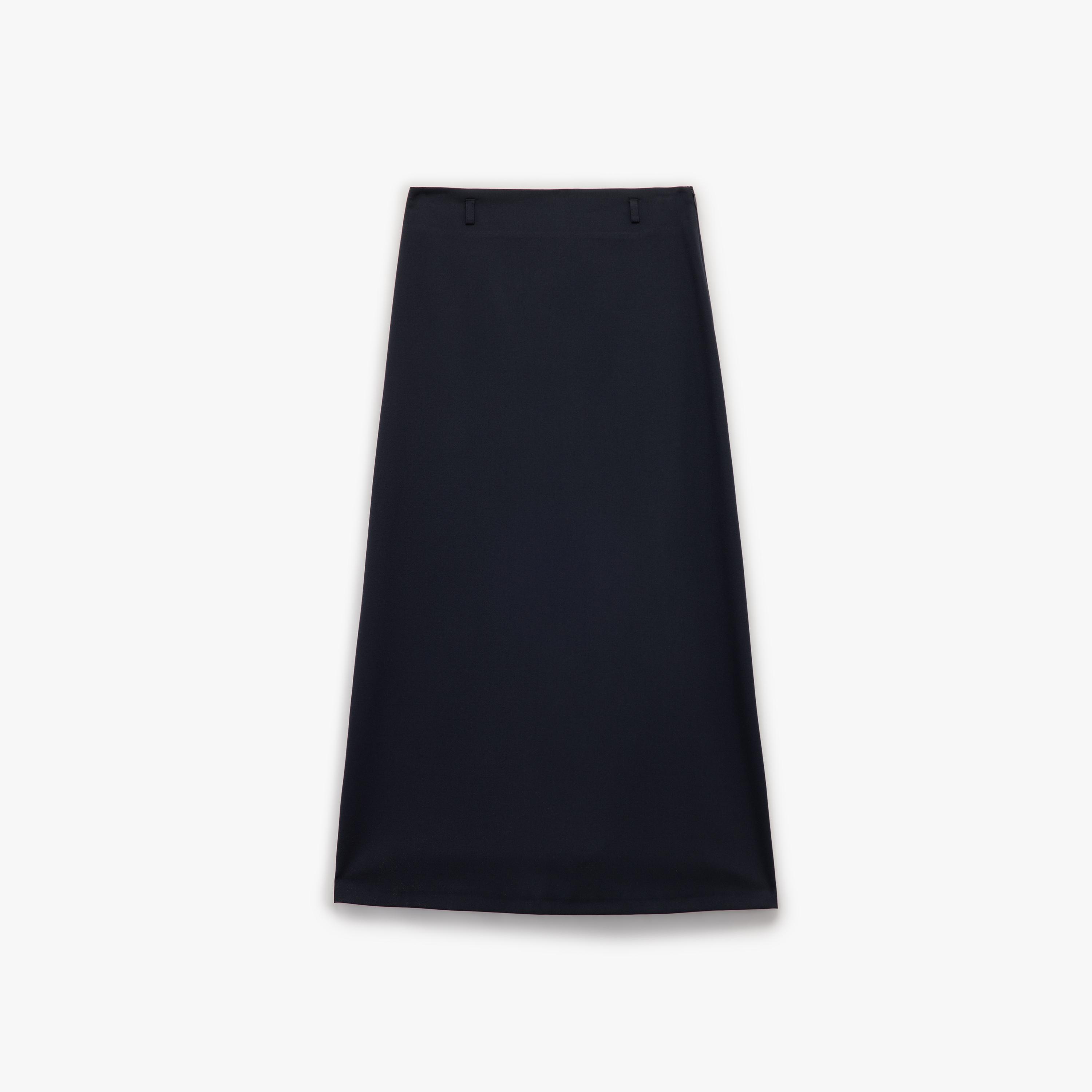 KOTON Navy A-Line Women's Skirt-women-clothing-bottoms-skirts-image-4