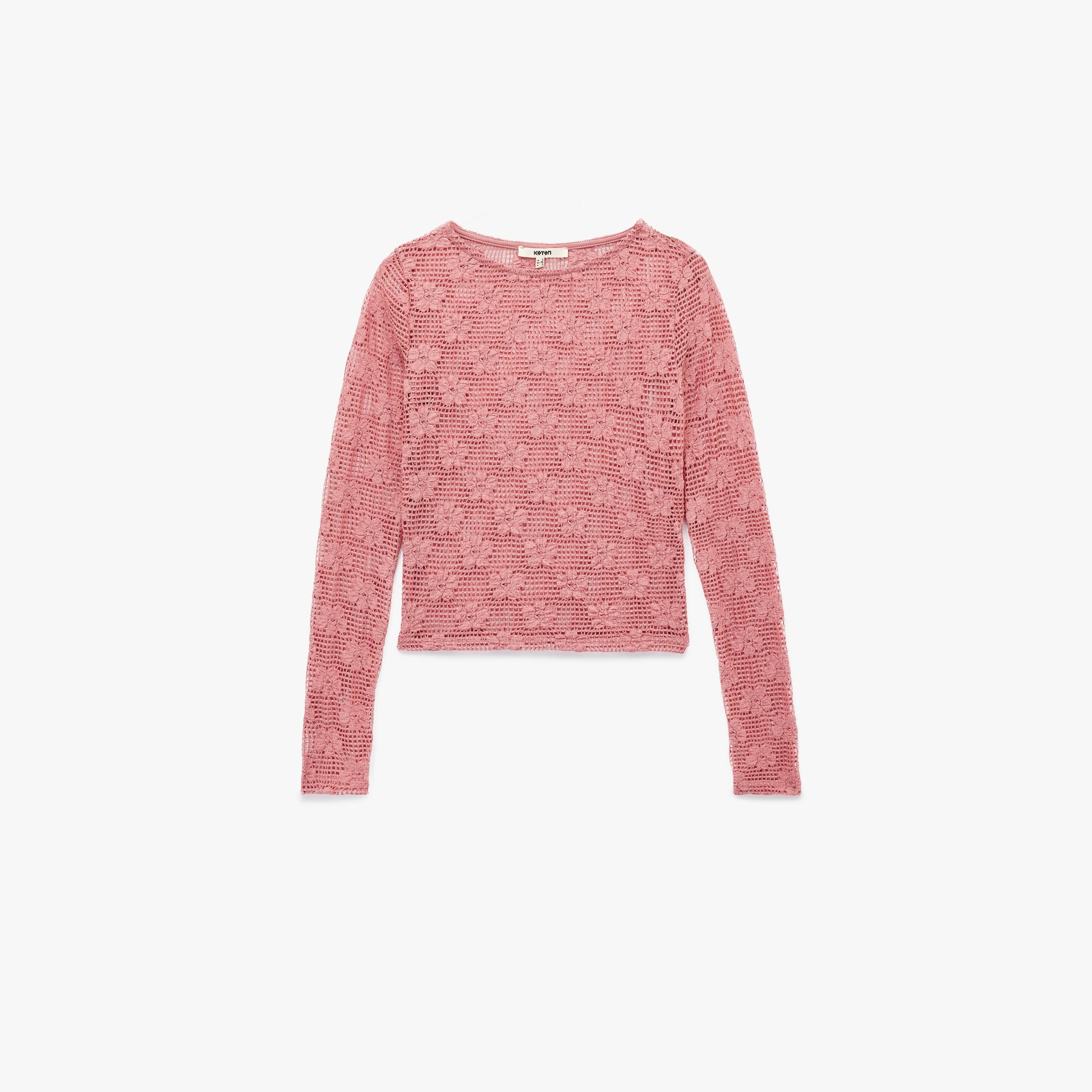 بلوزة نسائية زهرية اللون من كوتون-women-clothing-shirtsandblouses-blouses-image-4