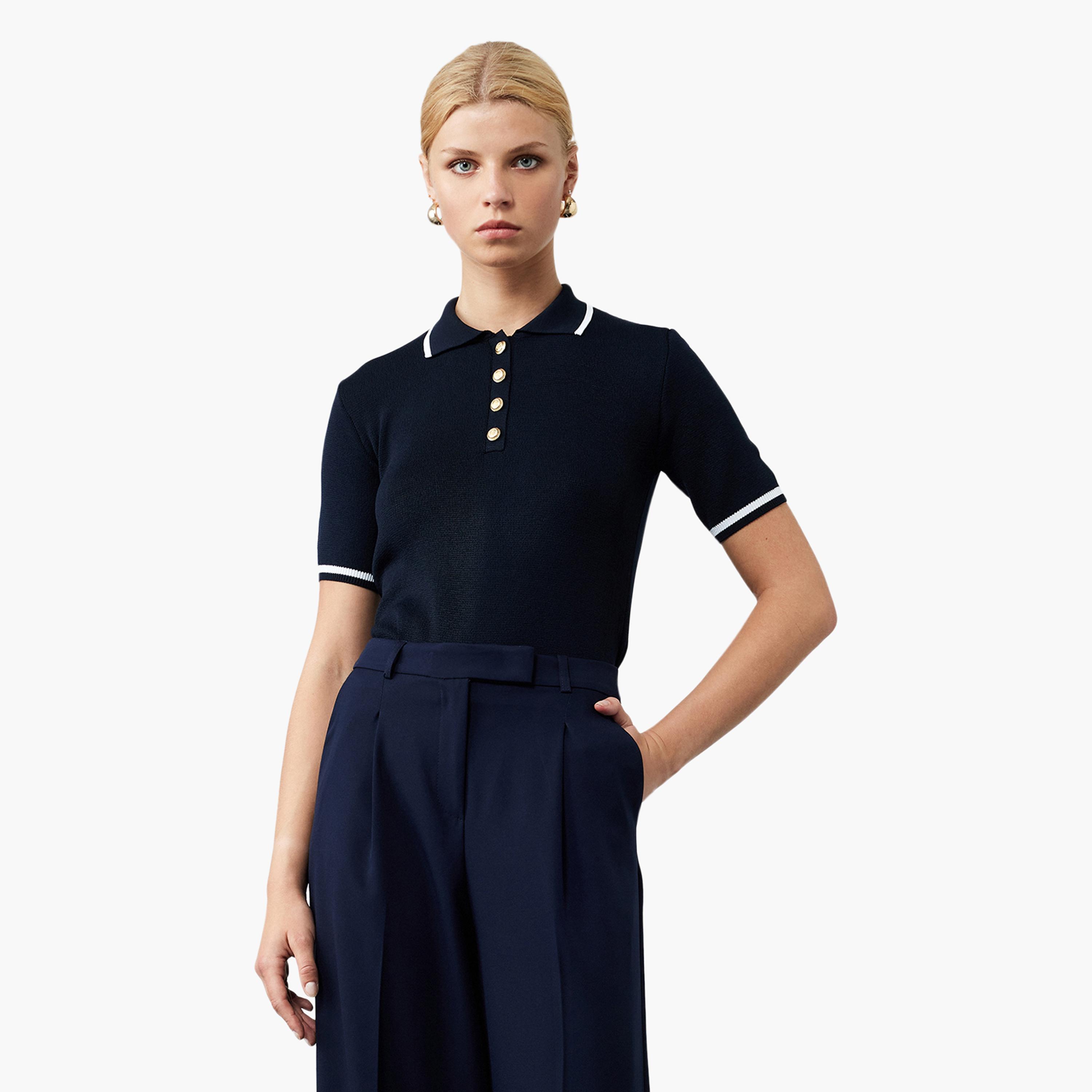 KOTON Blue Collared Women's Sweater-women-clothing-cardigansandjumpers-jumpers-image-1