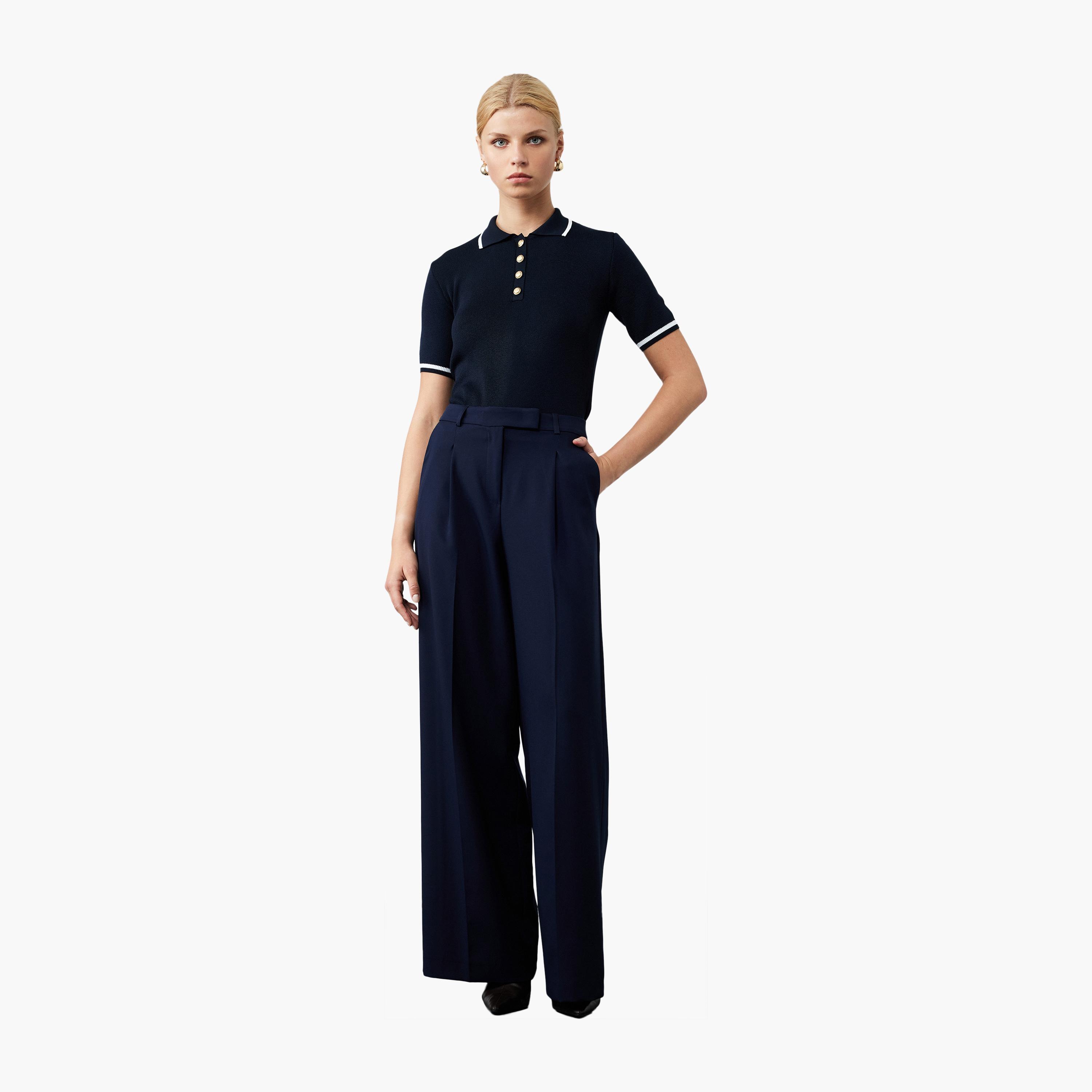 KOTON Blue Collared Women's Sweater-women-clothing-cardigansandjumpers-jumpers-image-2