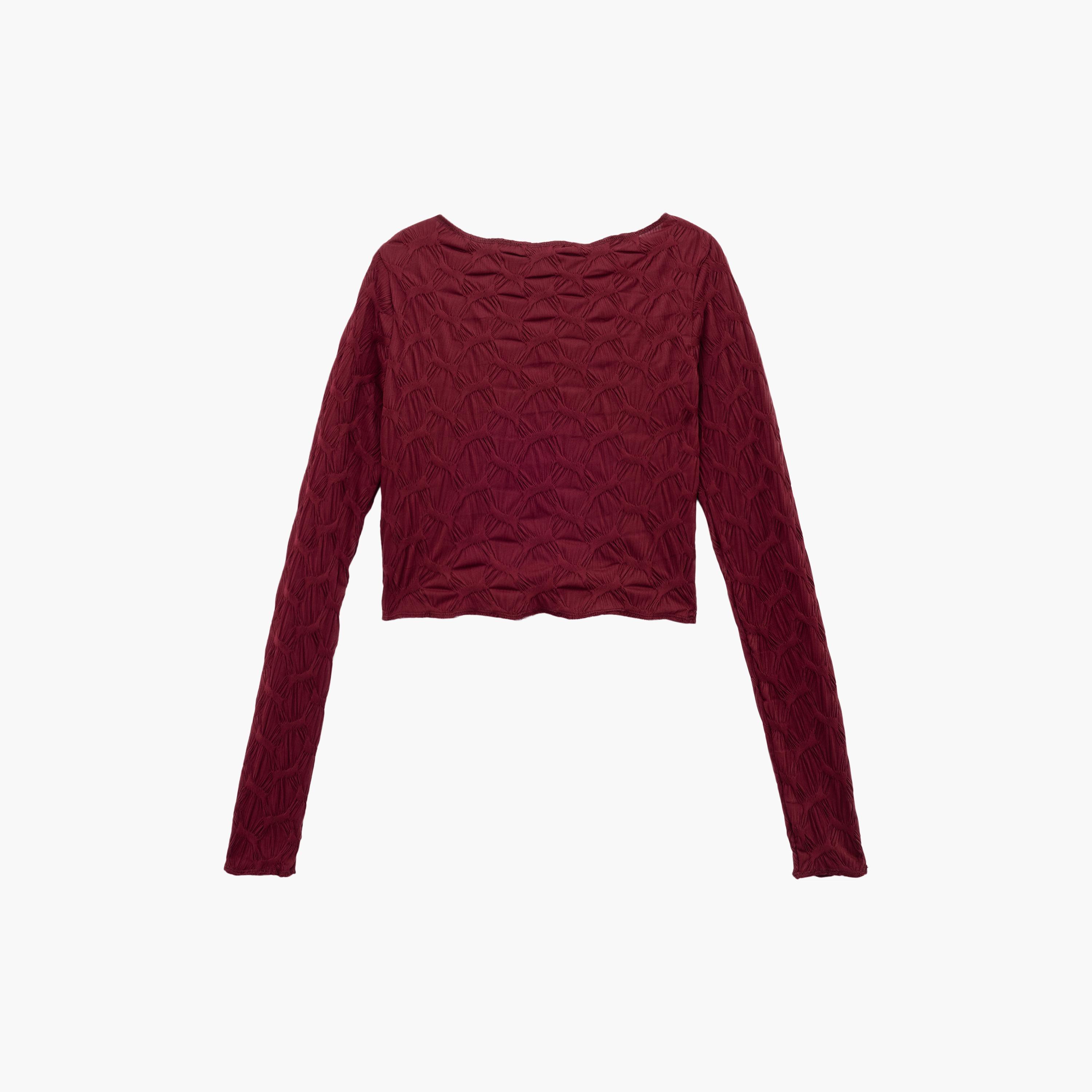 KOTON Textured Women's Top-women-clothing-shirtsandblouses-blouses-image-4