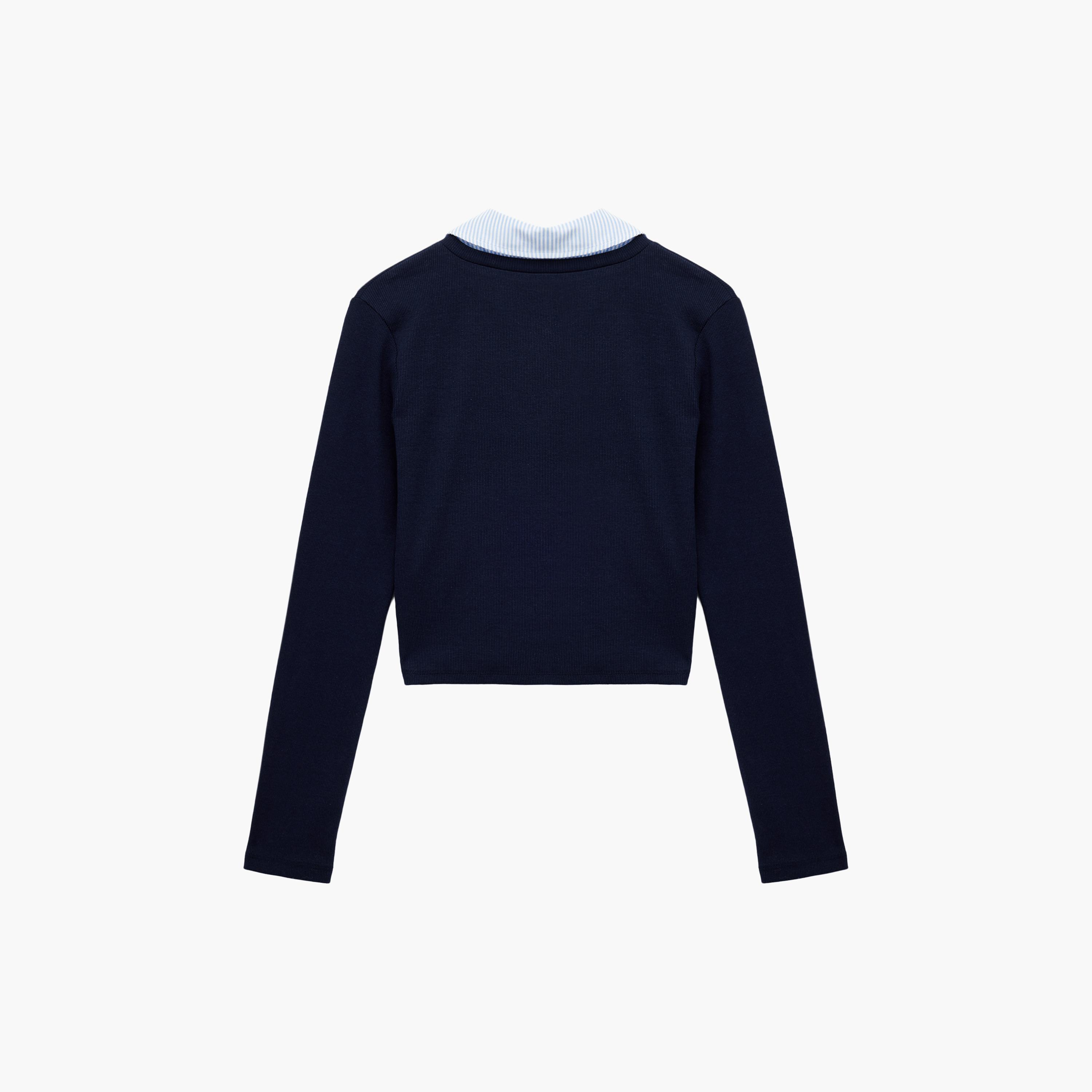 KOTON Blue Collared Women's Sweater-women-clothing-cardigansandjumpers-jumpers-image-4