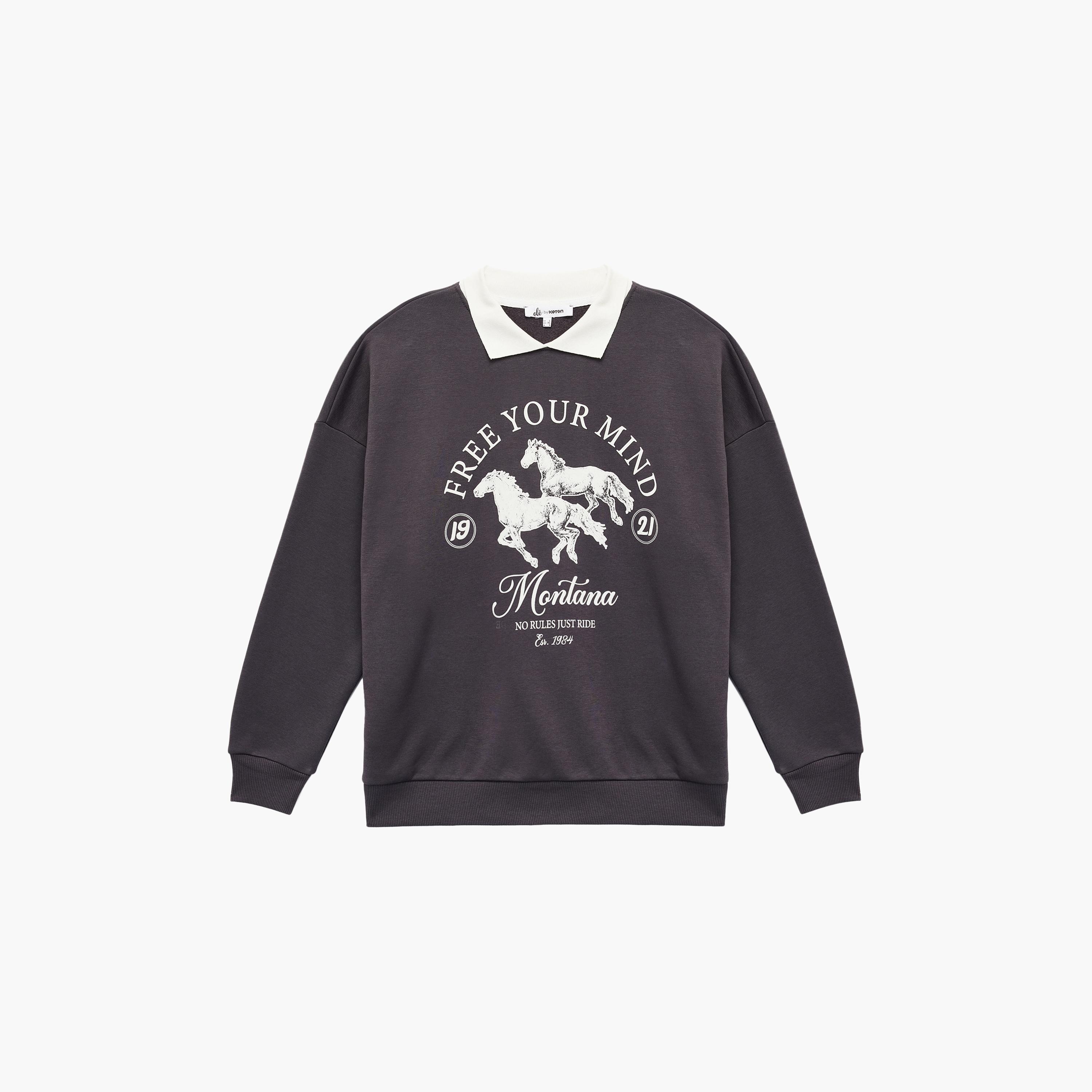 سويت شيرت نسائي بأكمام منسدلة وياقة مطبوعة برسومات فحمية من كوتون-women-winterwear-hoodiesandsweatshirts-sweatshirts-image-3