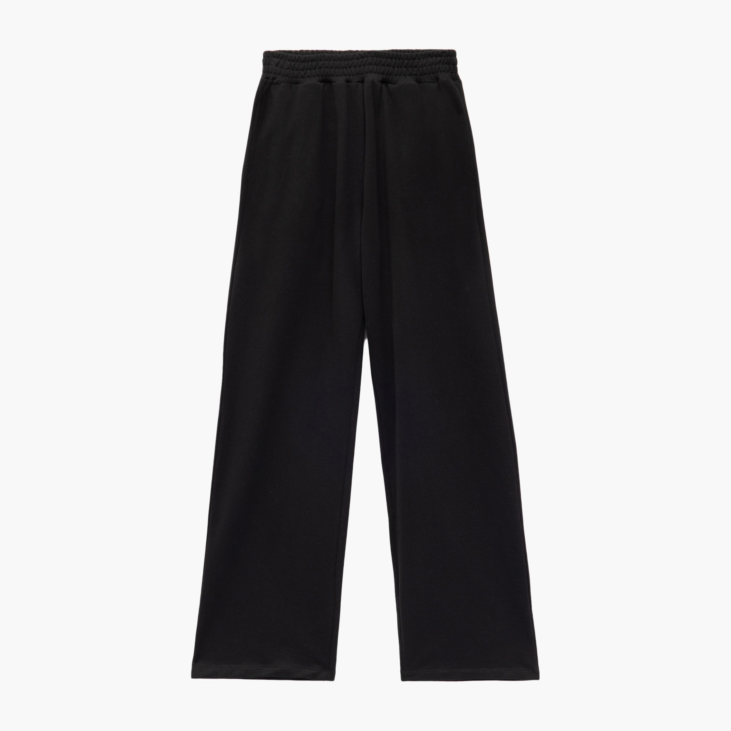 KOTON Black Elasticated Waist Women's Sweat Pants-women-clothing-bottoms-joggers-image-4