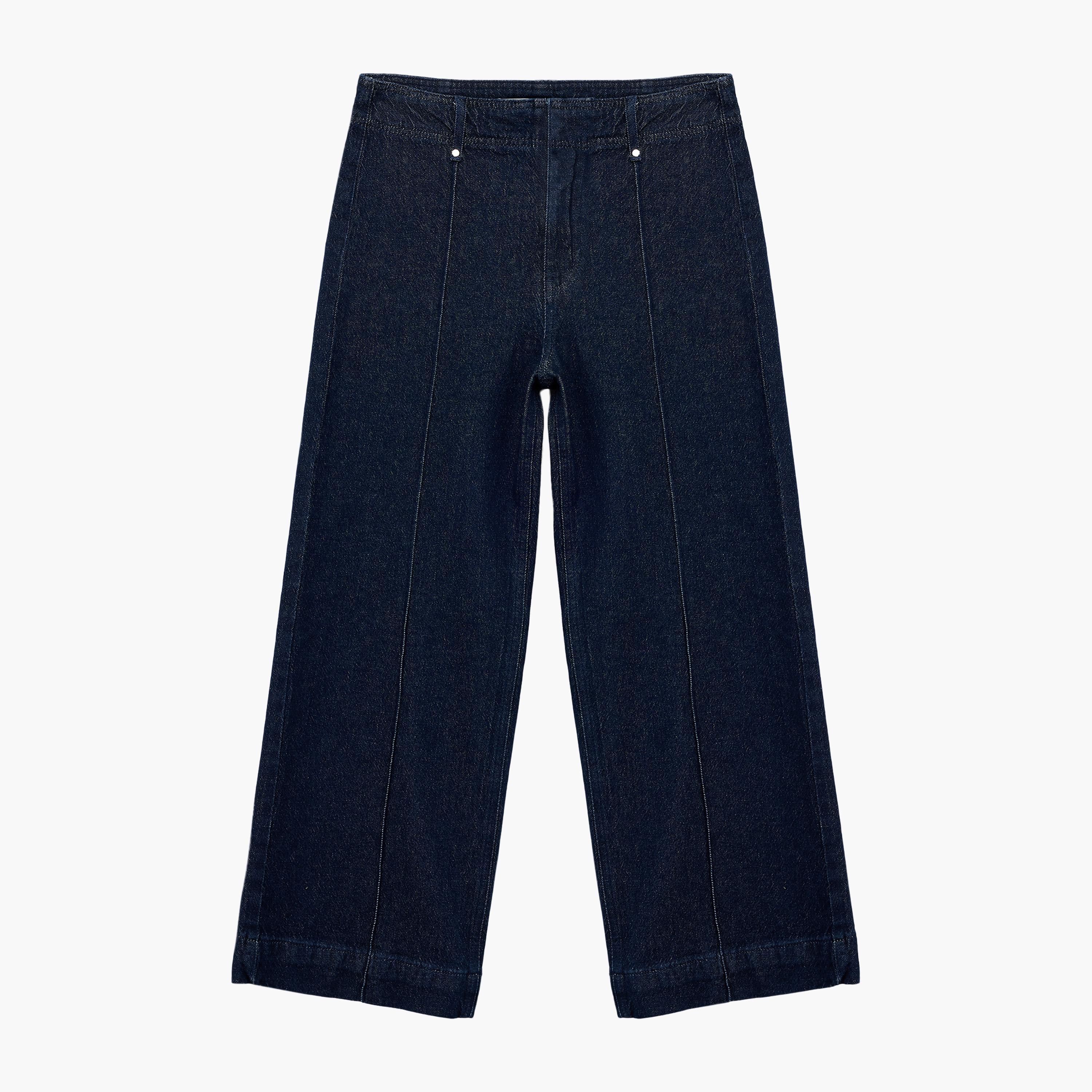 KOTON Regular Fit Plain High-Rise Women's Jeans-women-clothing-bottoms-jeans-image-3